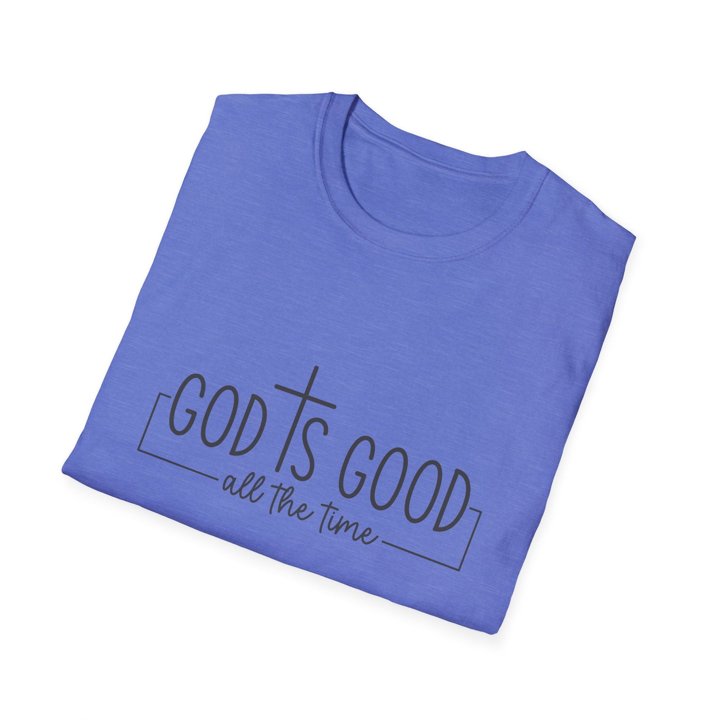 God is Good Religious Softstyle Unisex T-Shirt, Christian Tee, Faith Shirt, Inspirational Top, Religious Gift, Christian Apparel