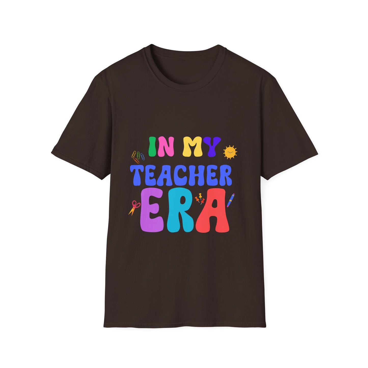 Teacher Era Unisex T-Shirt, School Teacher Gift, Educator Shirt, Retro Teacher Tee, Vintage Teaching Apparel