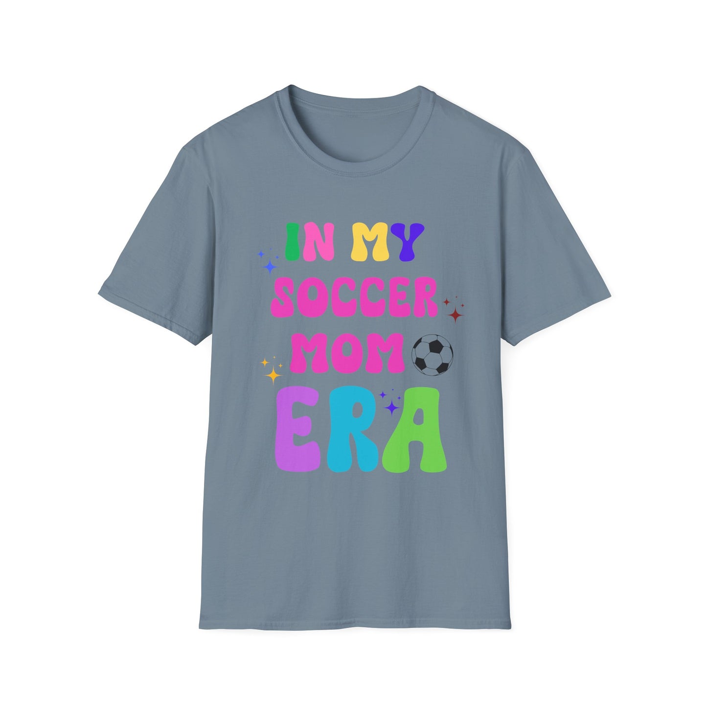 Soccer Mom Era Unisex T-Shirt, Sports Mom Tee, Soccer Mom Gift, Mom Life Shirt, Parenting Tee