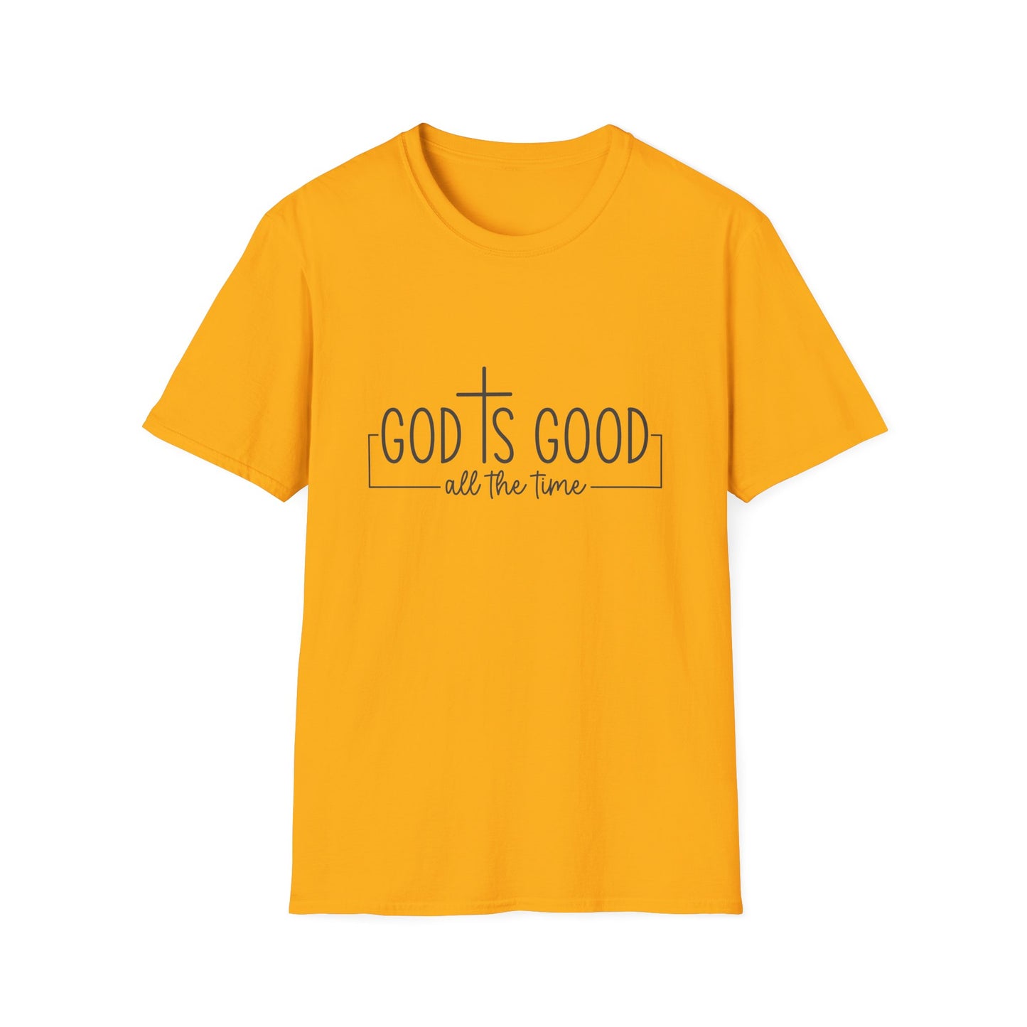 God is Good Religious Softstyle Unisex T-Shirt, Christian Tee, Faith Shirt, Inspirational Top, Religious Gift, Christian Apparel