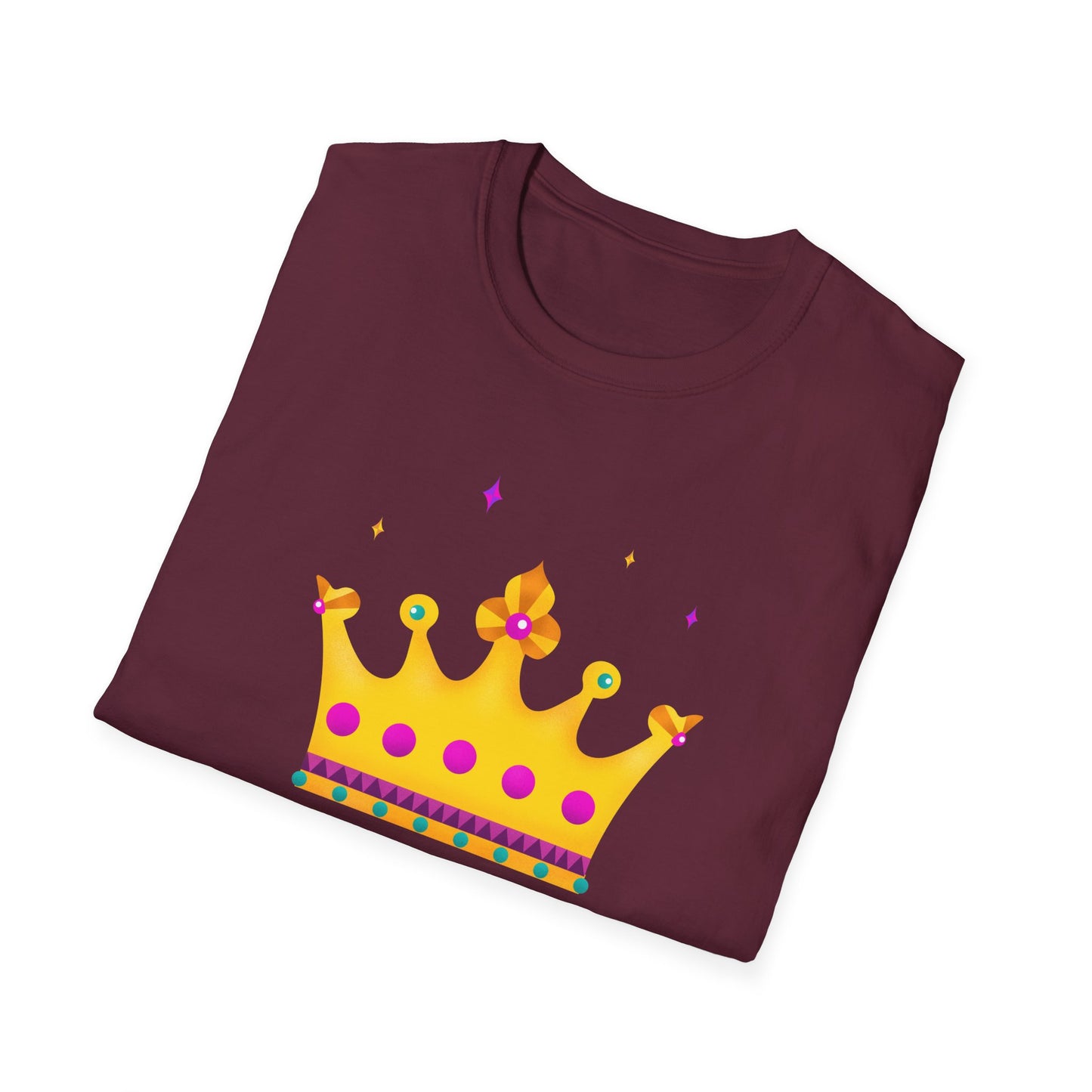 New Orlens Mardi Gras King Unisex Softstyle T-Shirt, Party Shirt, Fat Tuesday shirt