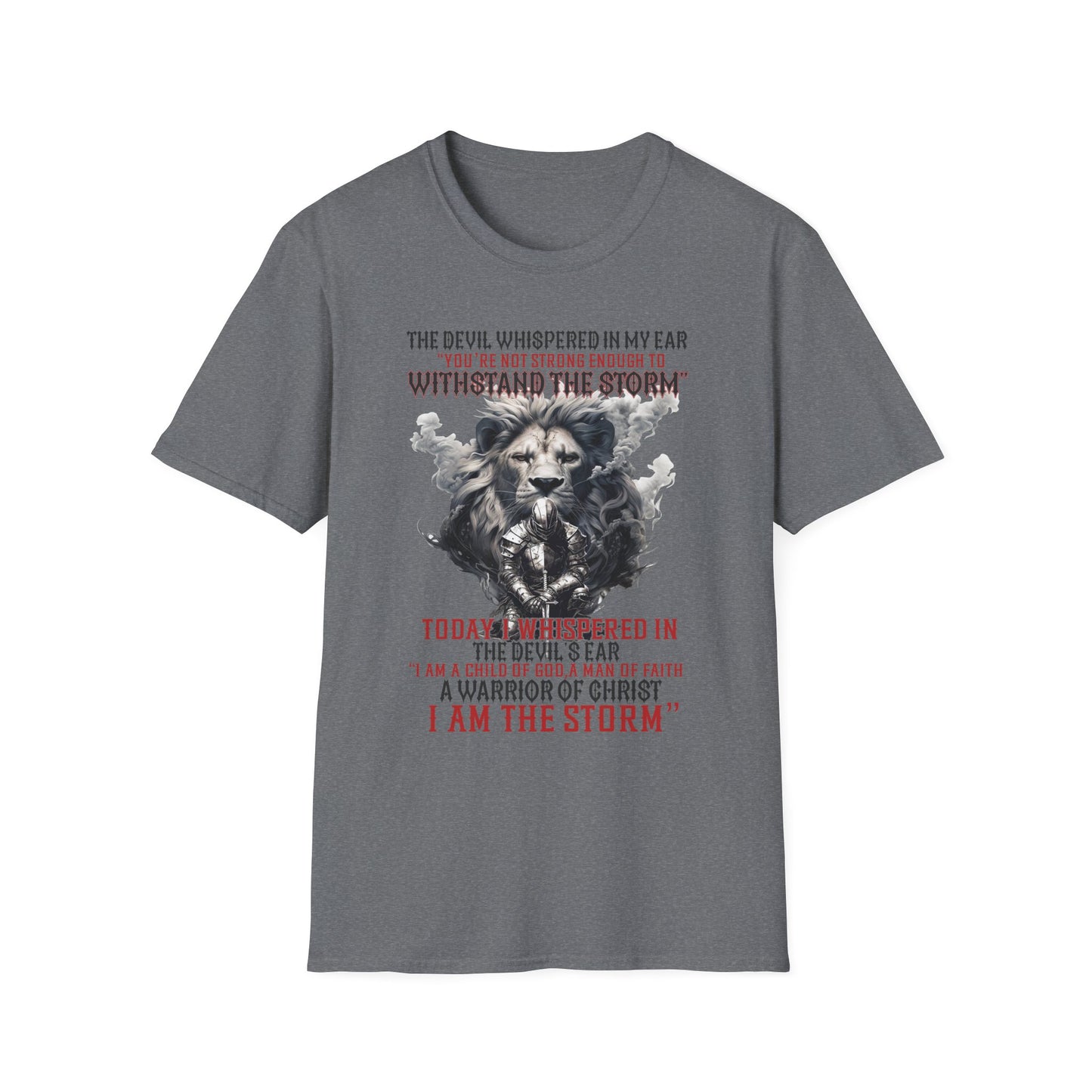 Christian Faith T-shirt, Religious Tee, Spiritual Top, Unisex Shirt, Christian Gift for Men