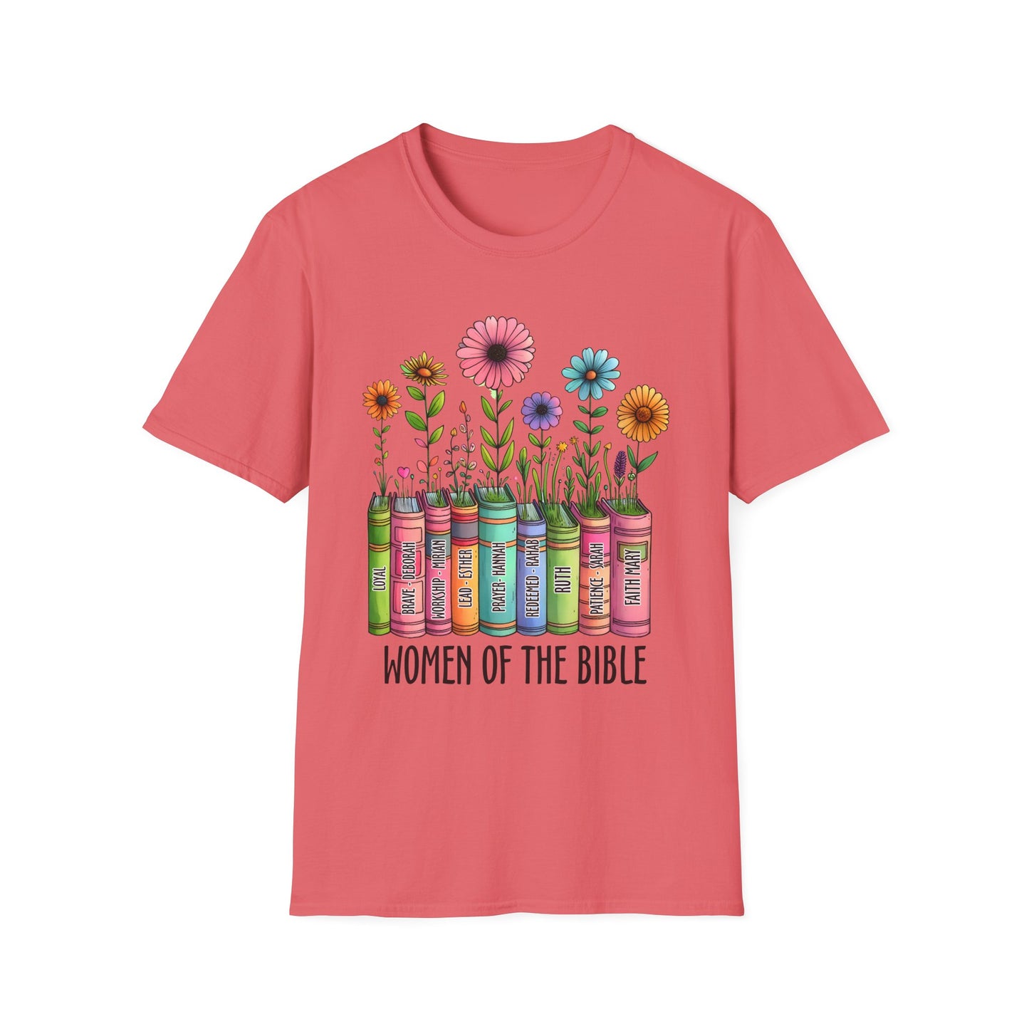 Women of the Bible Unisex Softstyle T-Shirt, Religious Christian Tee, Biblical Clothing, Faith Shirt, Inspirational Top