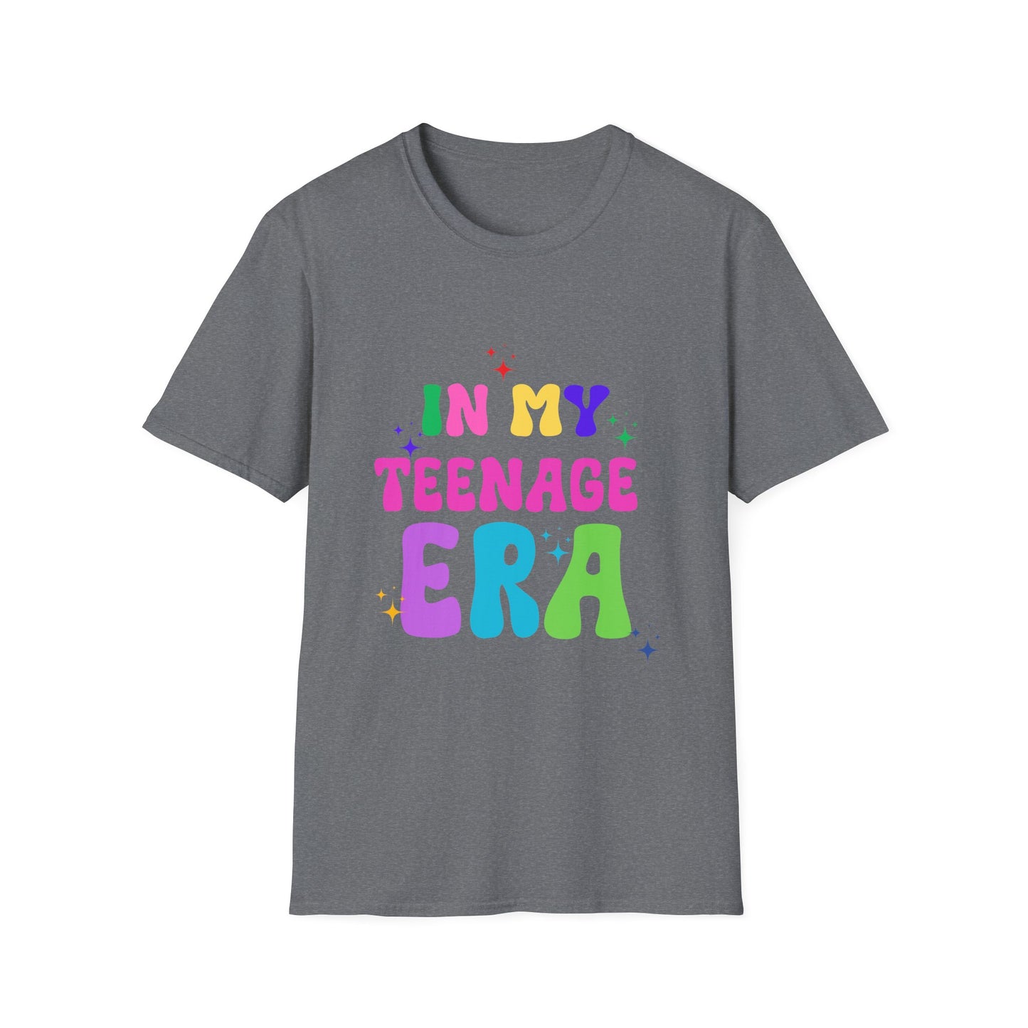 Vintage Vibes In My Teenage Era Unisex T-Shirt, Retro Graphic Tee, 90s Nostalgia Shirt, Hipster Fashion Top, Gift for Gen Z