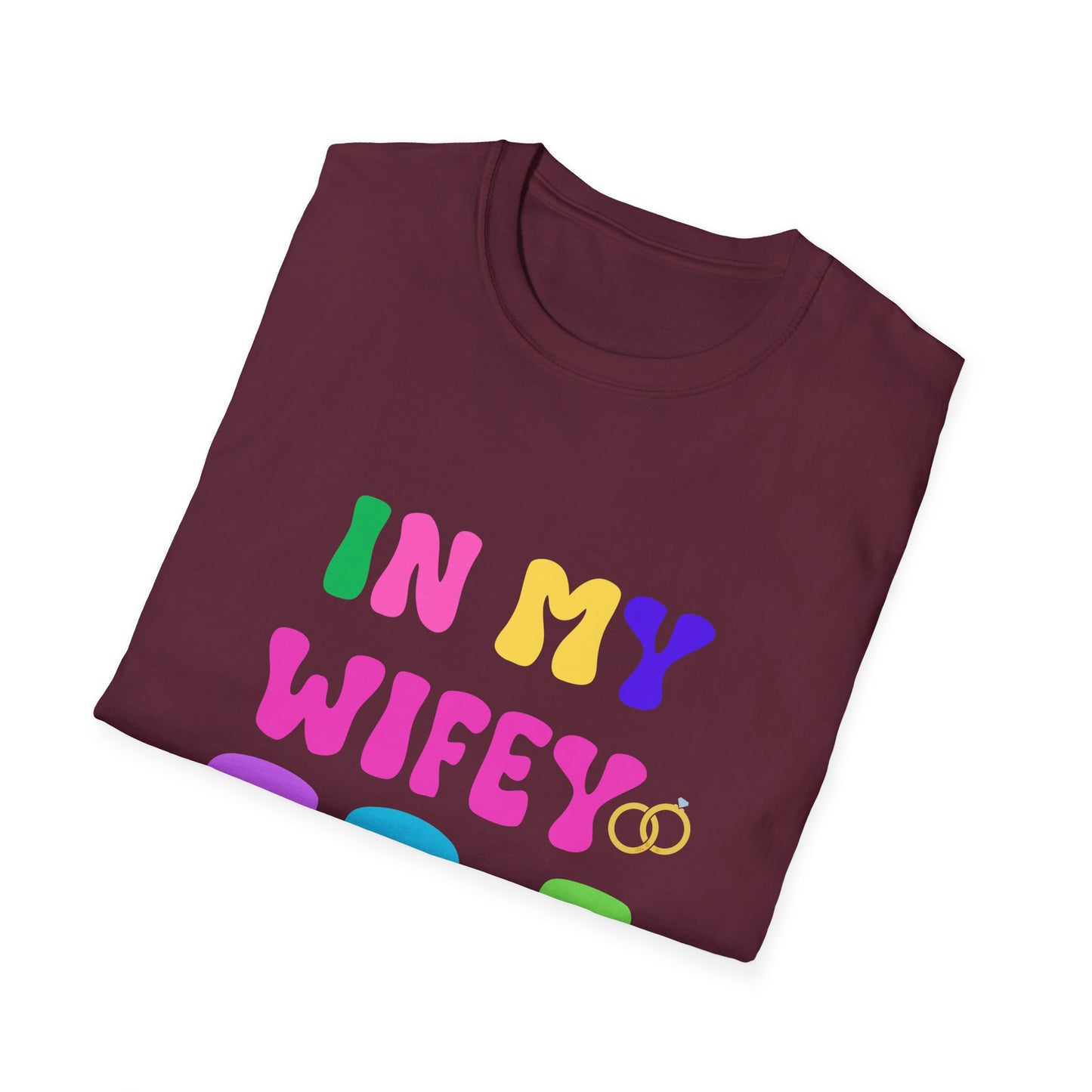 Wifey Era T-Shirt, Husband Gift, Wife Gift, Unisex Tee, Softstyle Shirt, Couple Shirt