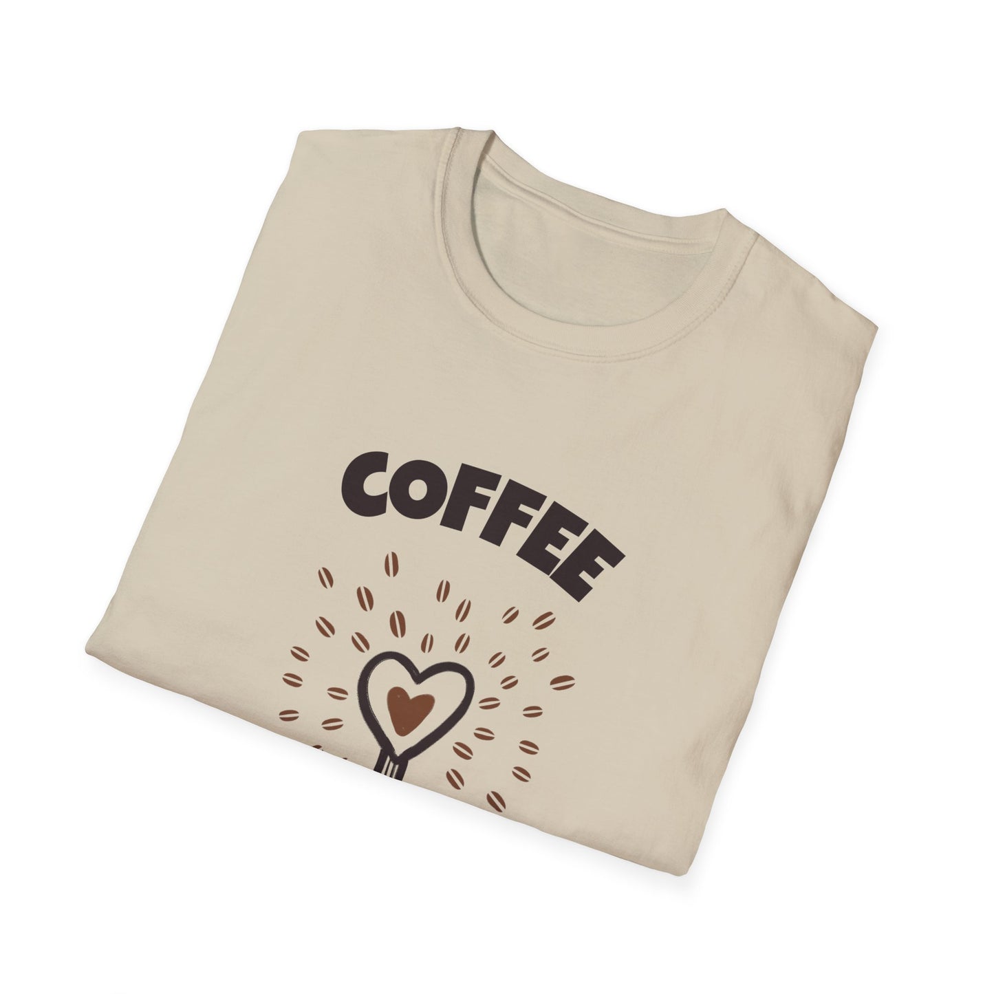 Coffee the Key to Survival Unisex Softstyle T-Shirt, Coffee Lover Tee, Funny Coffee Shirt, Gift for Coffee Drinkers, Coffee Obsessed Apparel