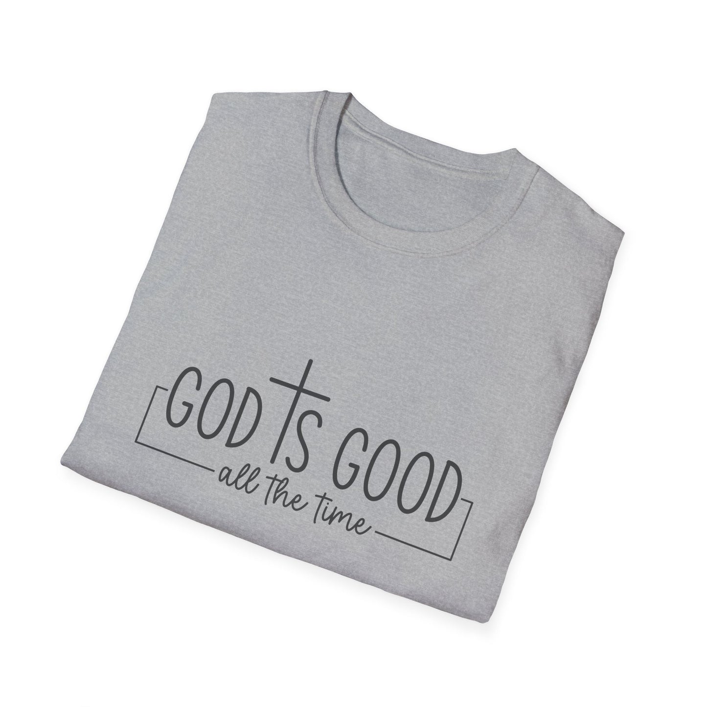 God is Good Religious Softstyle Unisex T-Shirt, Christian Tee, Faith Shirt, Inspirational Top, Religious Gift, Christian Apparel