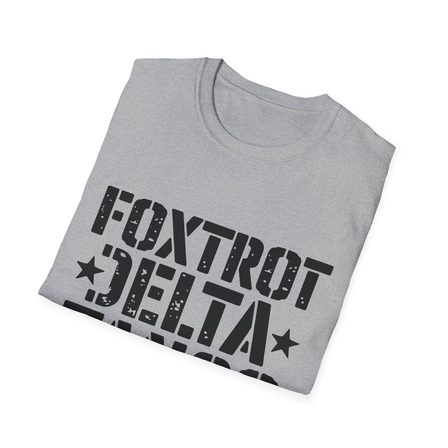 Foxtrot Delta Tango Resist, Persist, Prevail Unisex Softstyle T-Shirt, Activist Tee, Protest Shirt, Political Apparel, Activism Clothing,