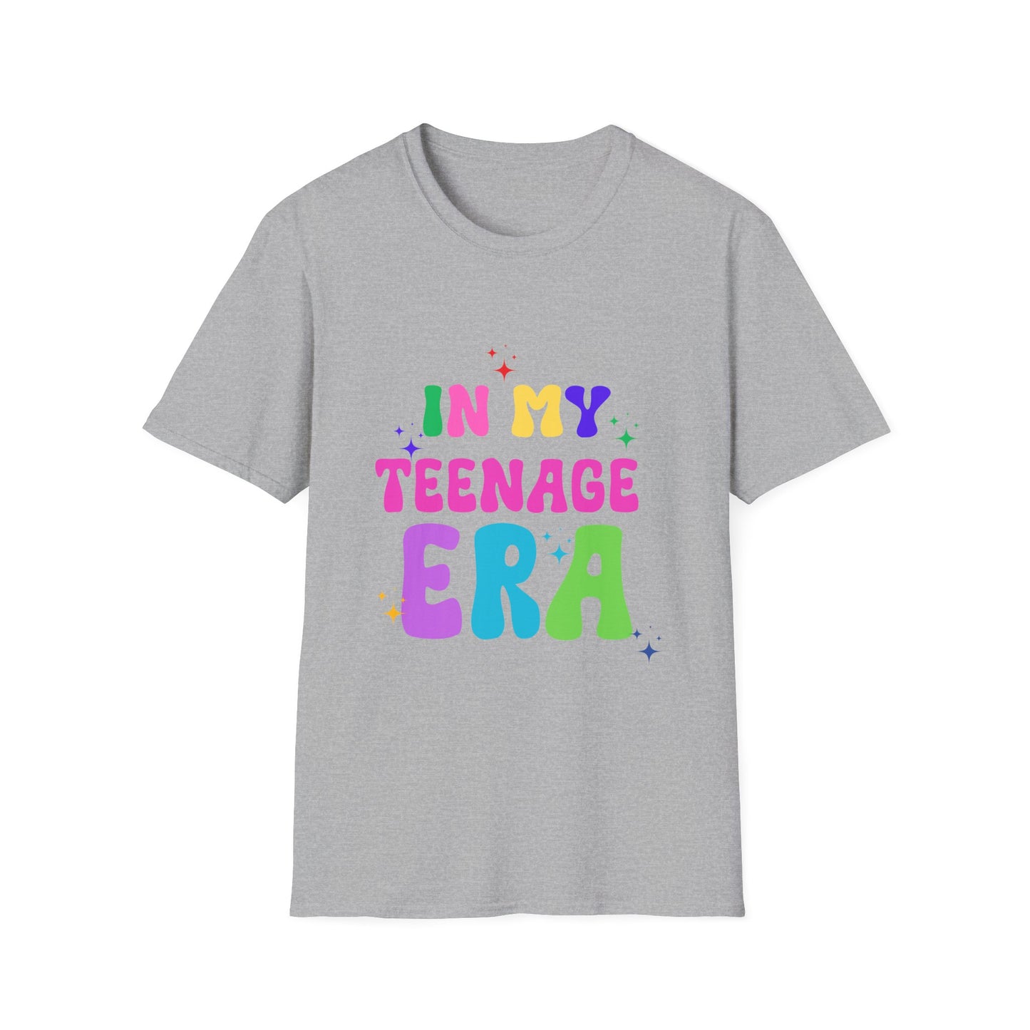 Vintage Vibes In My Teenage Era Unisex T-Shirt, Retro Graphic Tee, 90s Nostalgia Shirt, Hipster Fashion Top, Gift for Gen Z