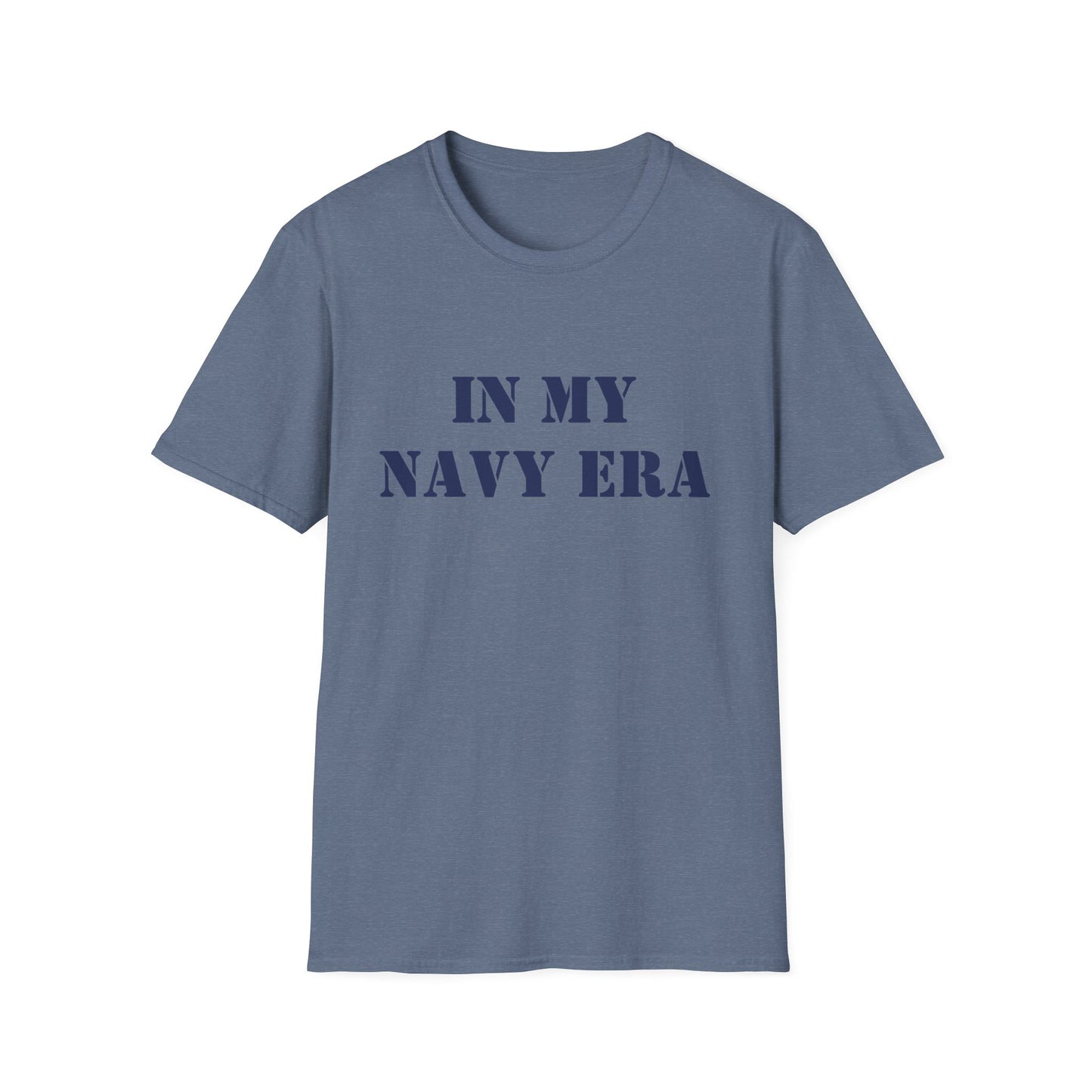 Navy Era Unisex T-Shirt, Historical Shirt, Vintage Navy Tee, Softstyle Top, Nautical Clothing