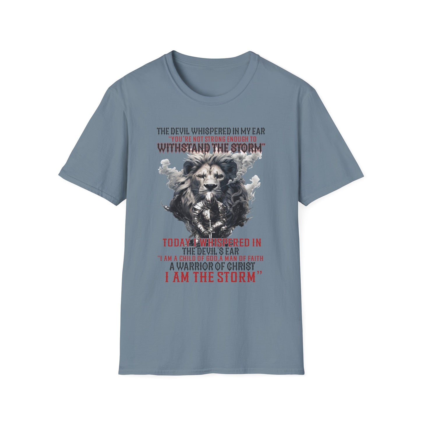 Christian Faith T-shirt, Religious Tee, Spiritual Top, Unisex Shirt, Christian Gift for Men