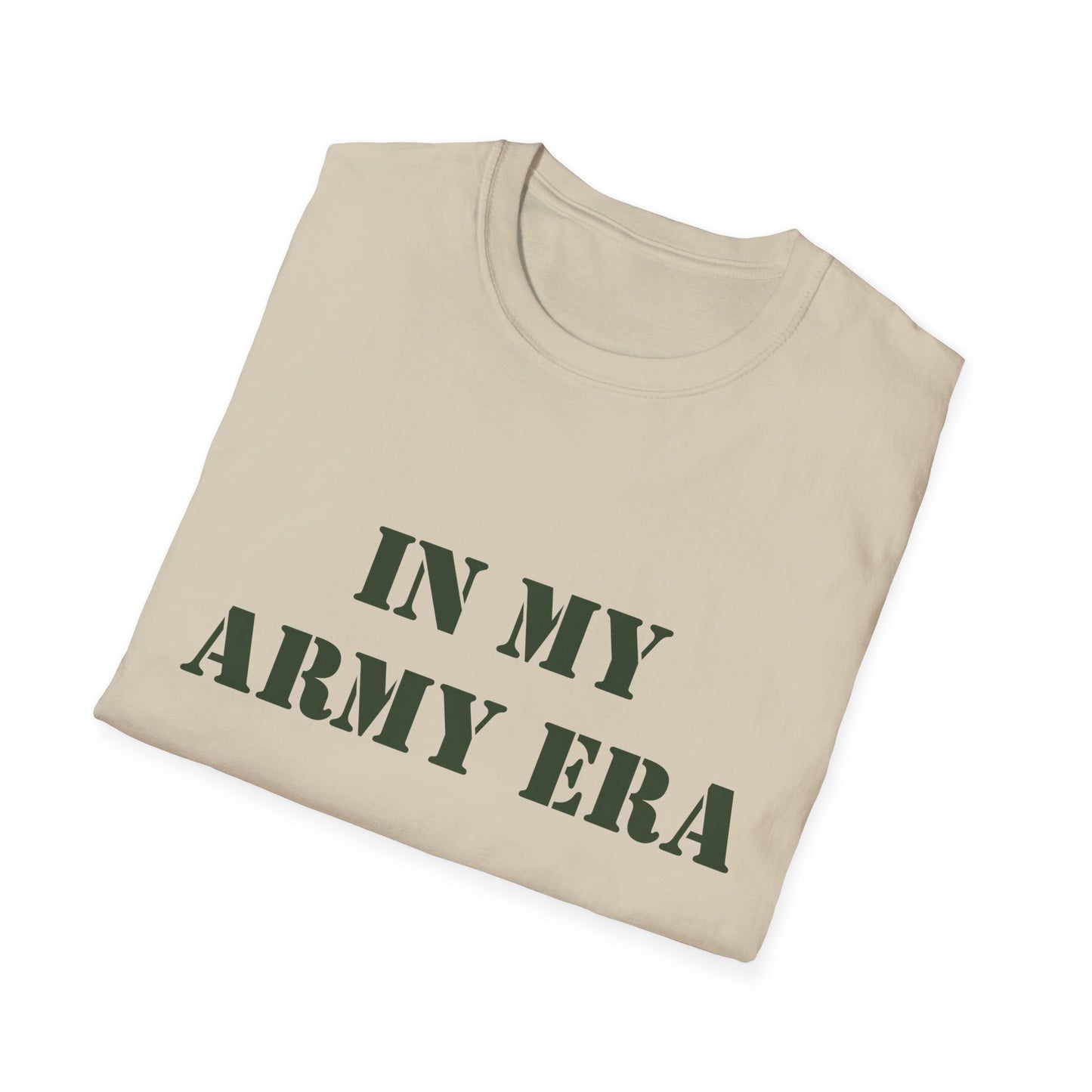 Vintage Military Unisex T-Shirt, Army Era Tee, Military Style Shirt, Camouflage Graphic Tee, Army Green Shirt