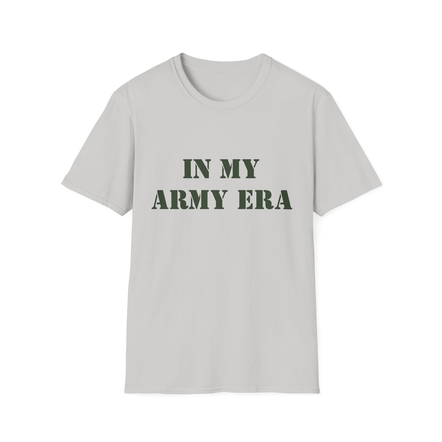 Vintage Military Unisex T-Shirt, Army Era Tee, Military Style Shirt, Camouflage Graphic Tee, Army Green Shirt