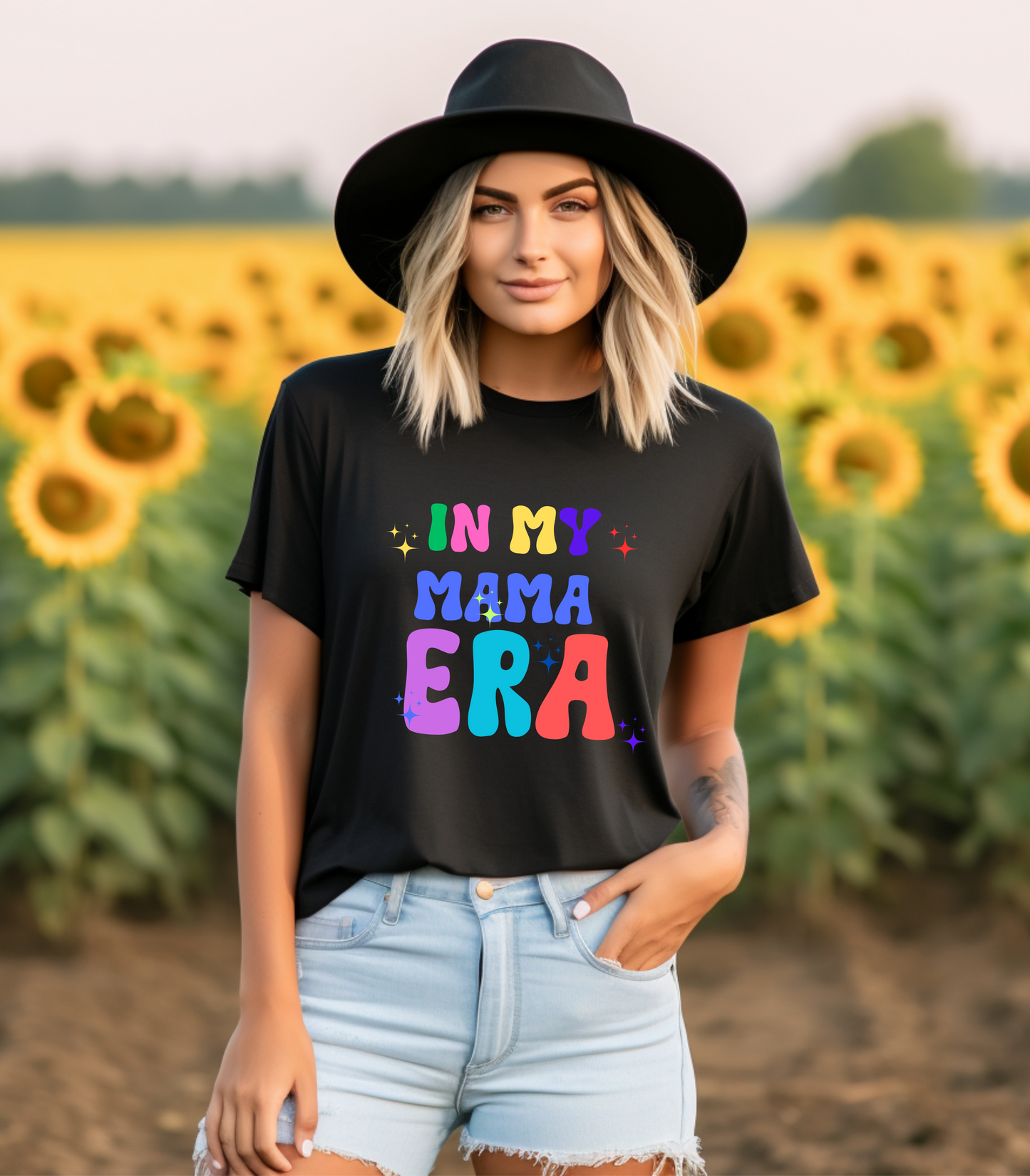 In My Mama Era Unisex T-Shirt - Vintage Vibes Tee for All Ages, Retro Graphic Shirt, Family Reunion Gift, Mother's Day Present, Mom Life