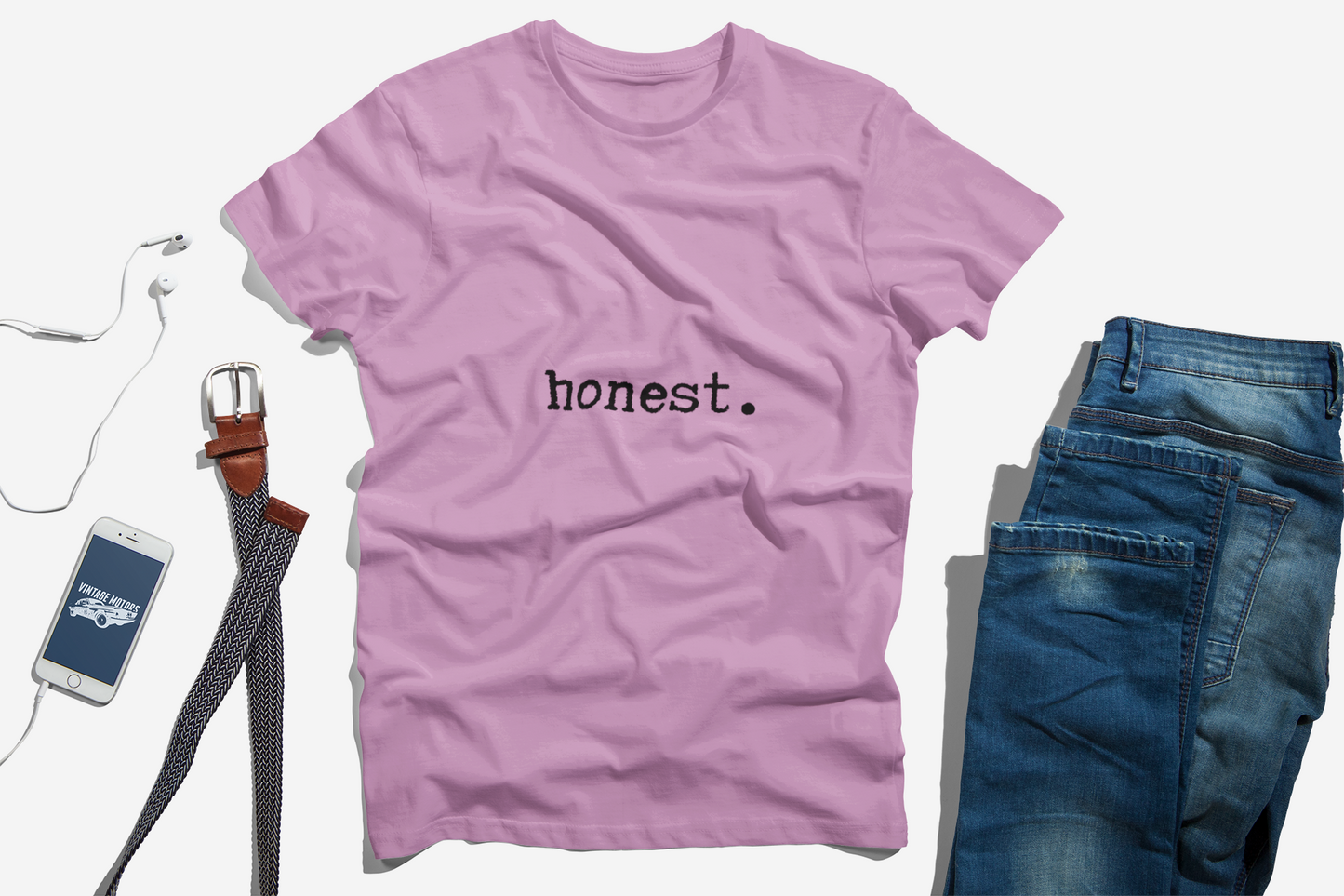 Minimalist Unisex T-Shirt, Honest Statement Tee, Graphic Tee, Gender Neutral Shirt, Casual Top
