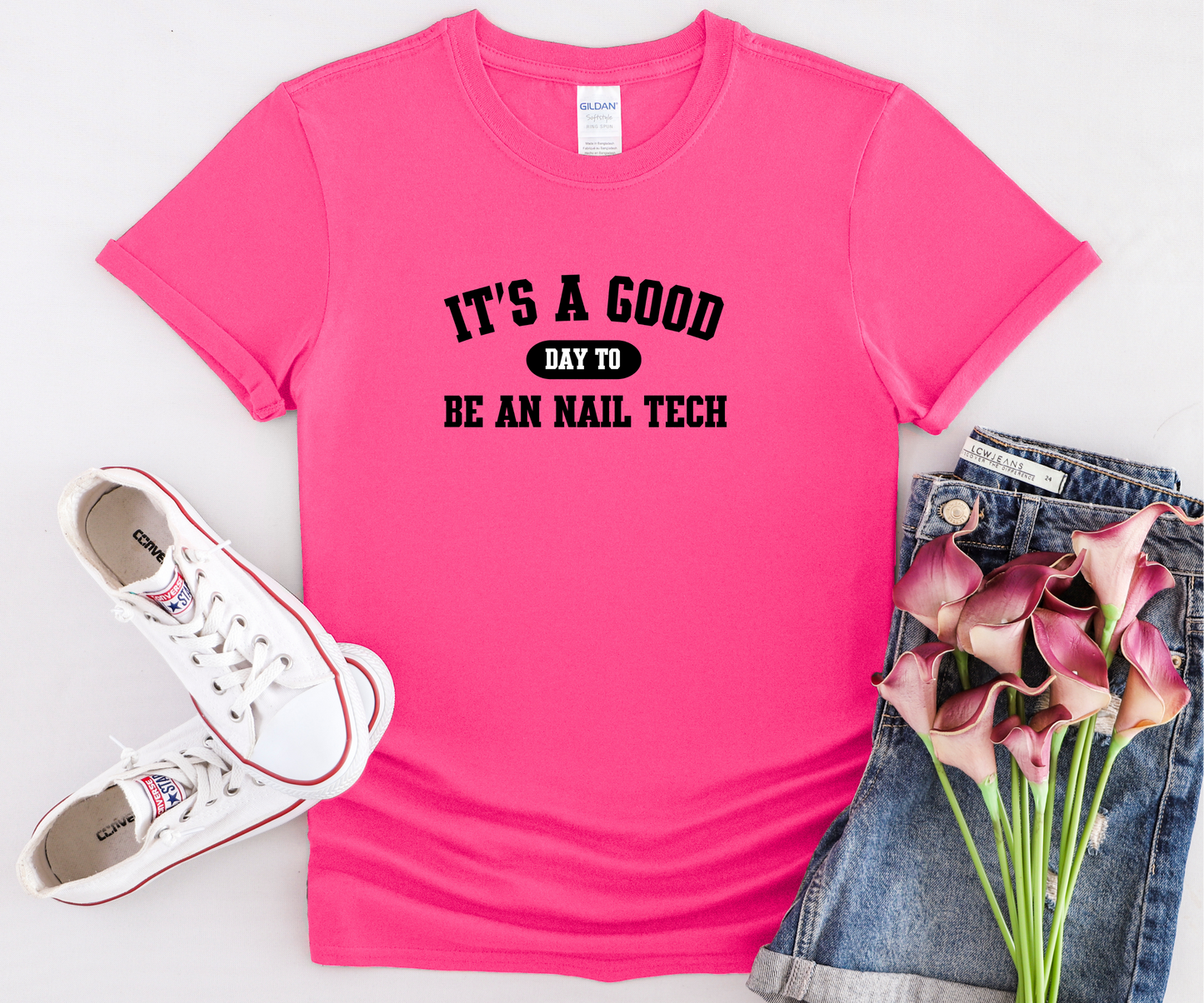 Nail Tech Unisex T-Shirt, Beauty Salon Tee, Nail Artist Shirt, Manicurist Gift, Cosmetology Apparel