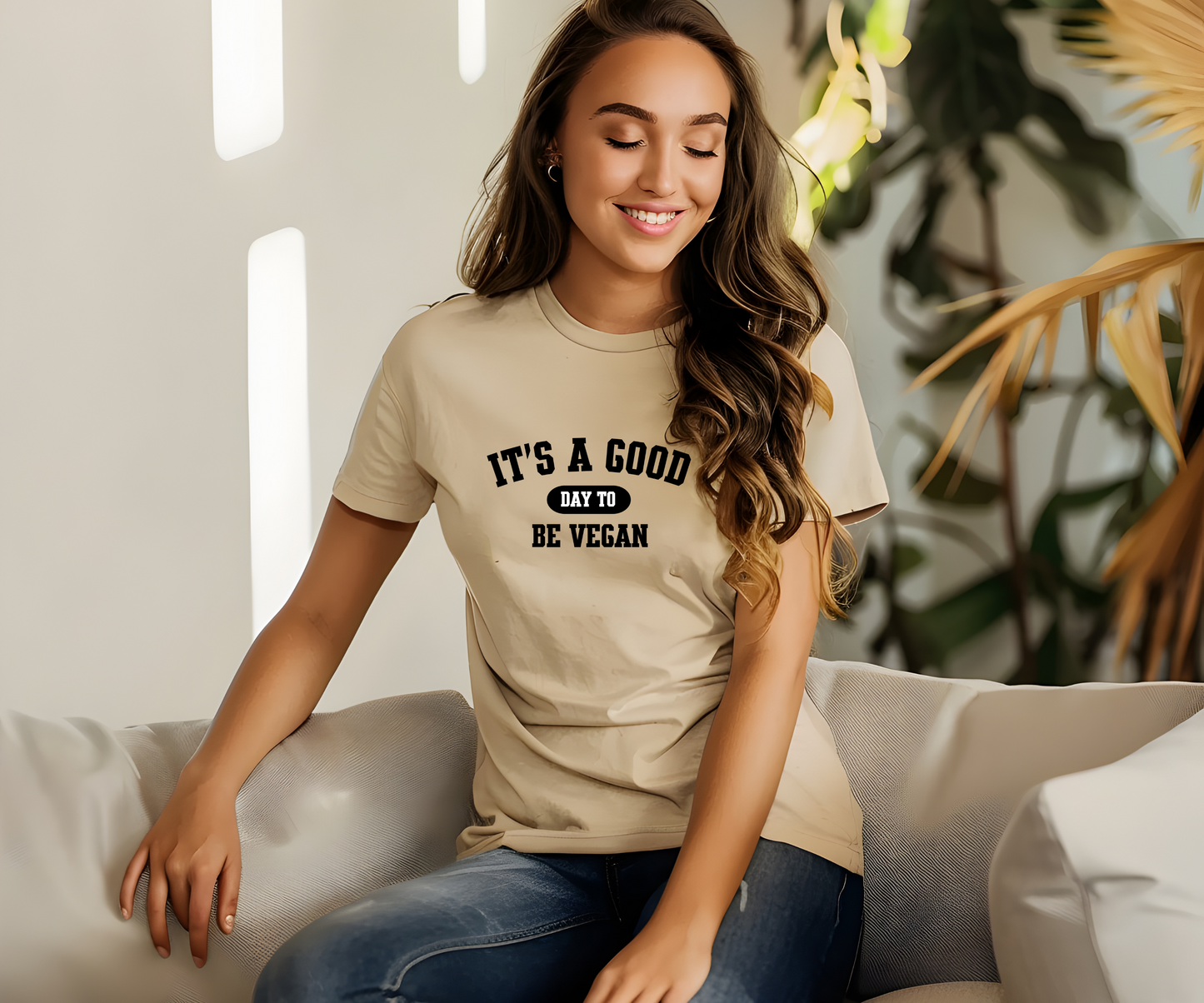Vegan Vibes T-Shirt, Plant-Based Clothing, Animal Lover Tee, Vegan Apparel, Eco-Friendly Top