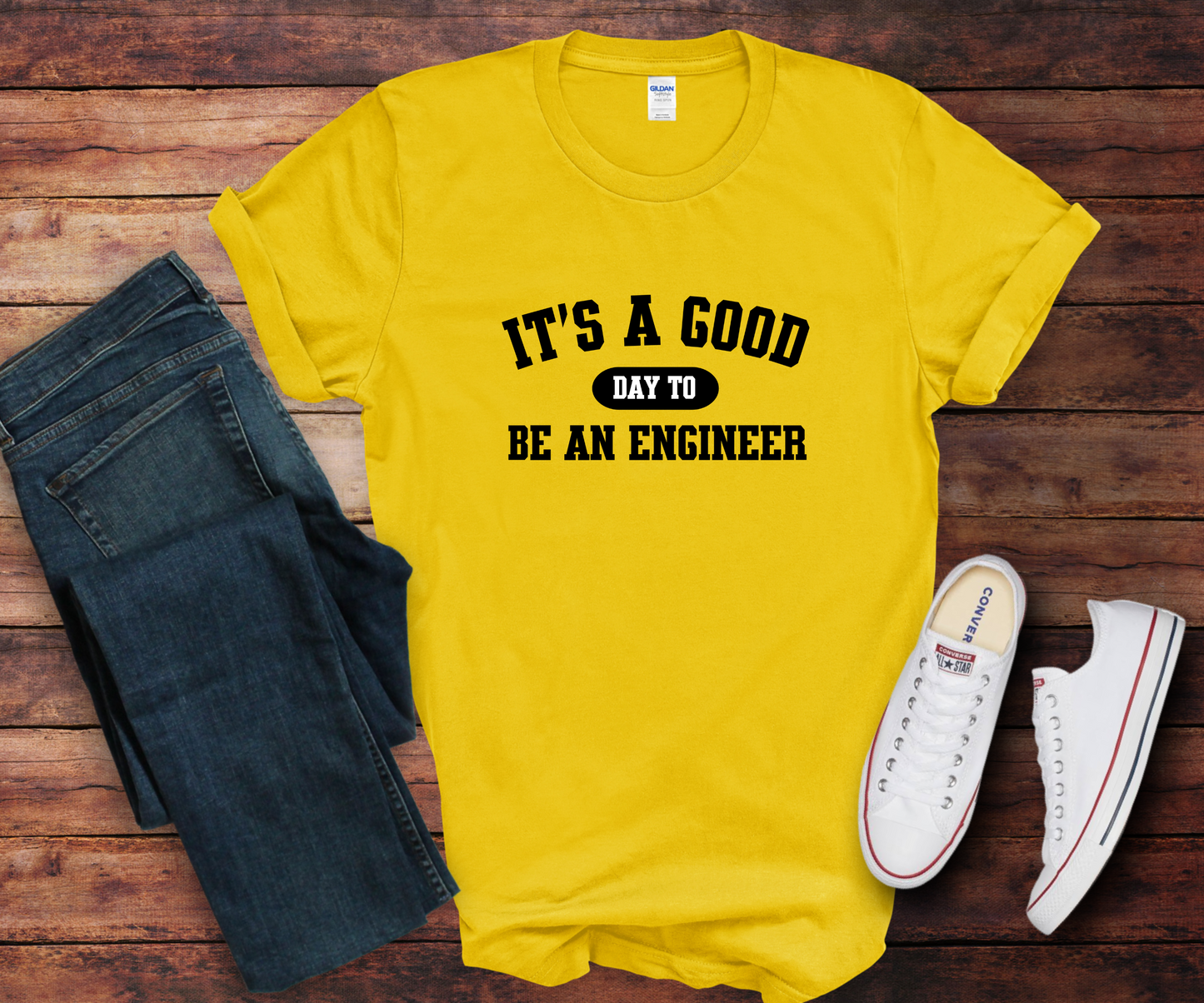 Engineer Vibes Tee, Engineering Gift Shirt, STEM T Shirt, Mechanic Graphic Top, Science Lover Apparel
