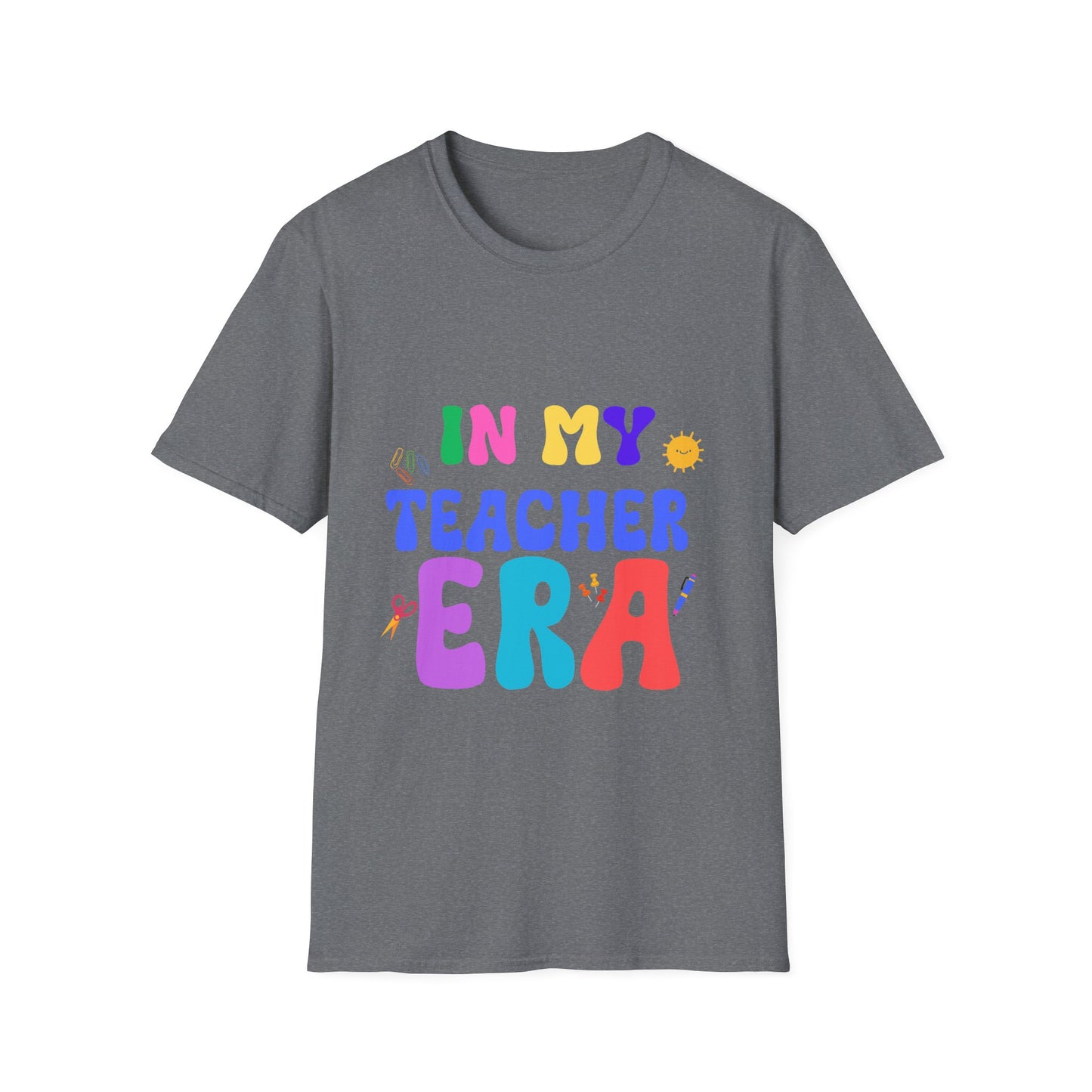 Teacher Era Unisex T-Shirt, School Teacher Gift, Educator Shirt, Retro Teacher Tee, Vintage Teaching Apparel