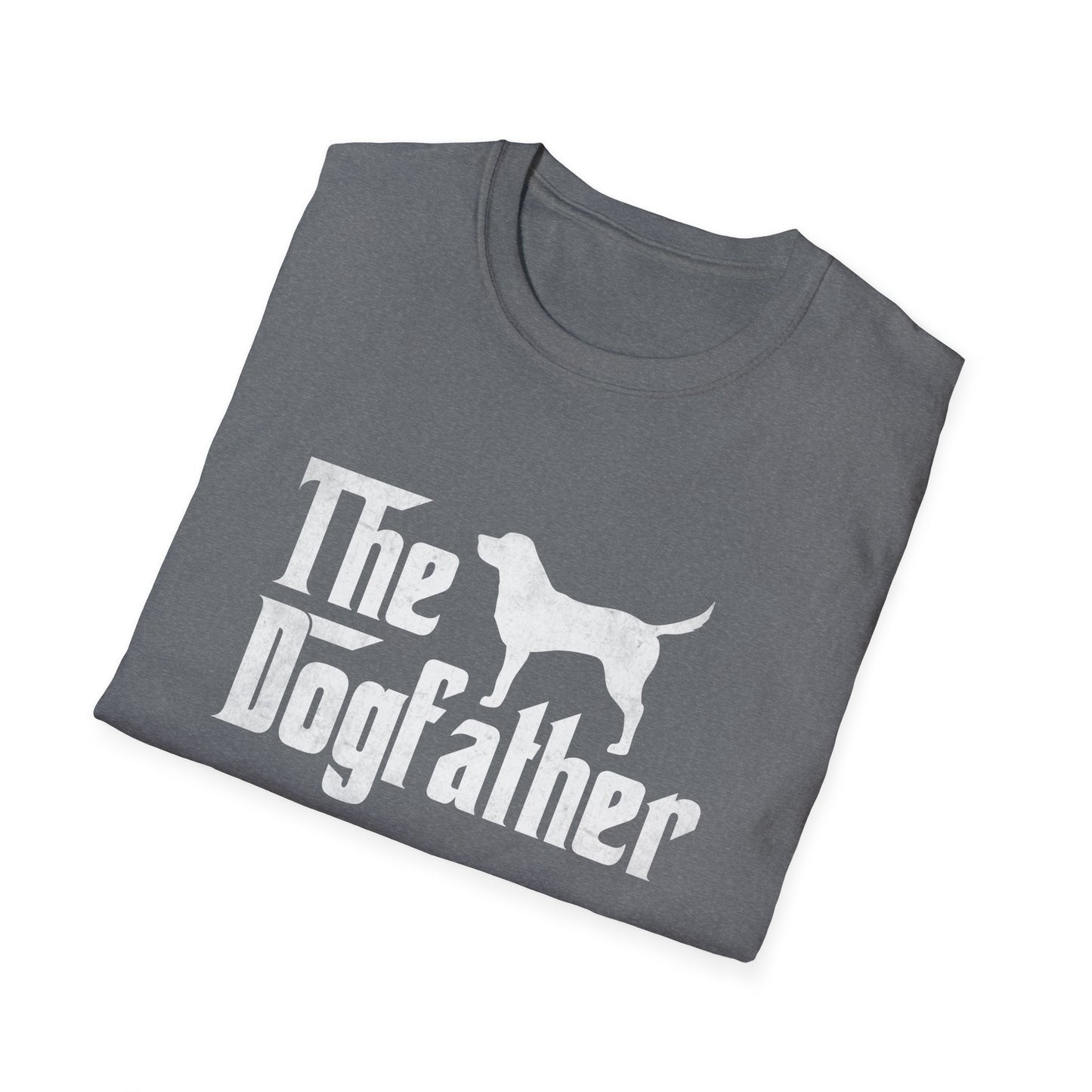 The Dogfather T-Shirt, Pet Lovers's Shirt, Dog Dad Tee, Funny Dog Owner Gift, Puppy Parent Top, Animal Lover Apparel