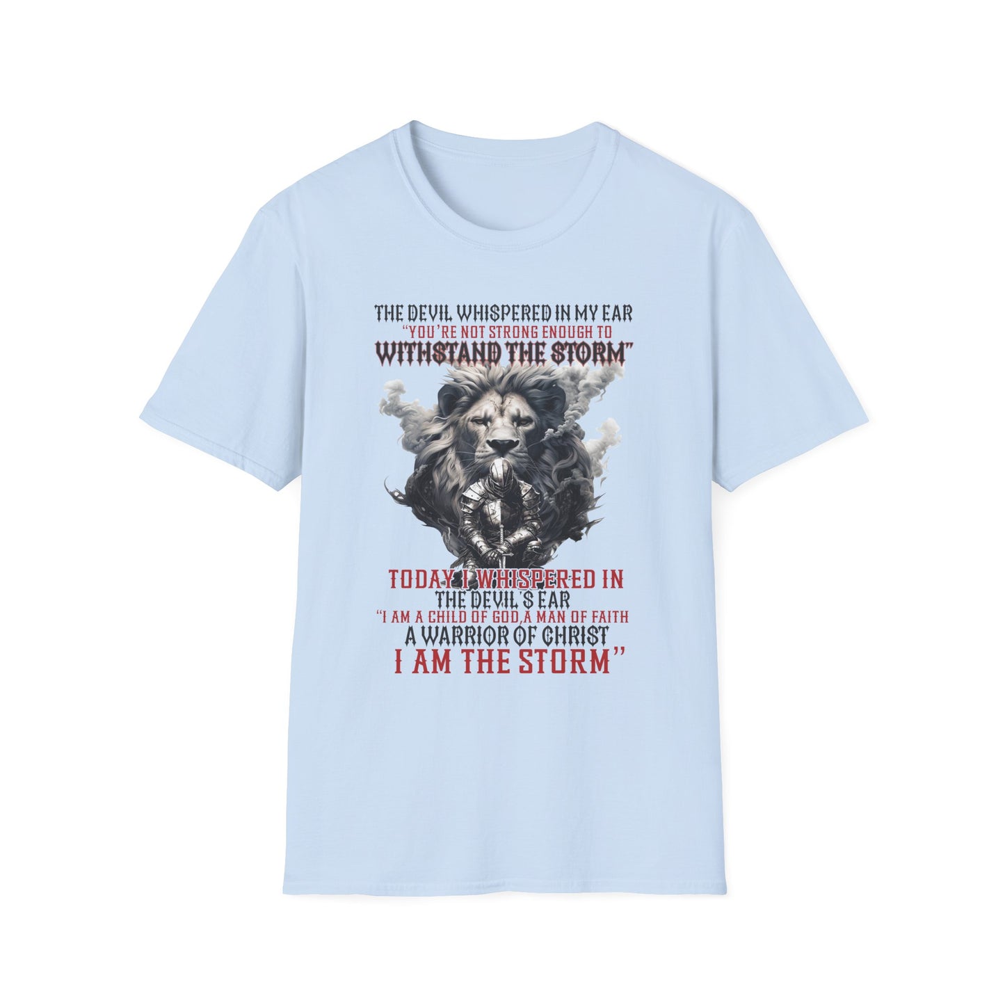 Christian Faith T-shirt, Religious Tee, Spiritual Top, Unisex Shirt, Christian Gift for Men