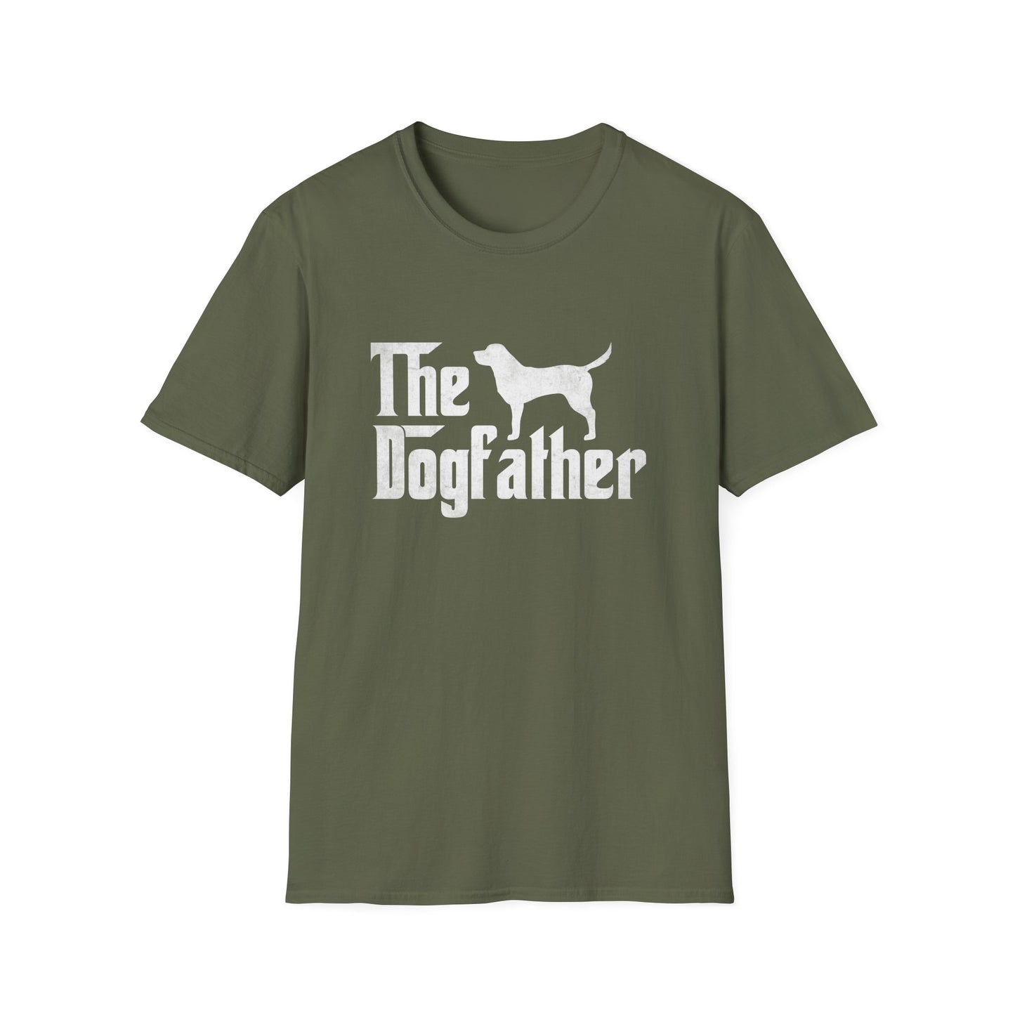 The Dogfather T-Shirt, Pet Lovers's Shirt, Dog Dad Tee, Funny Dog Owner Gift, Puppy Parent Top, Animal Lover Apparel