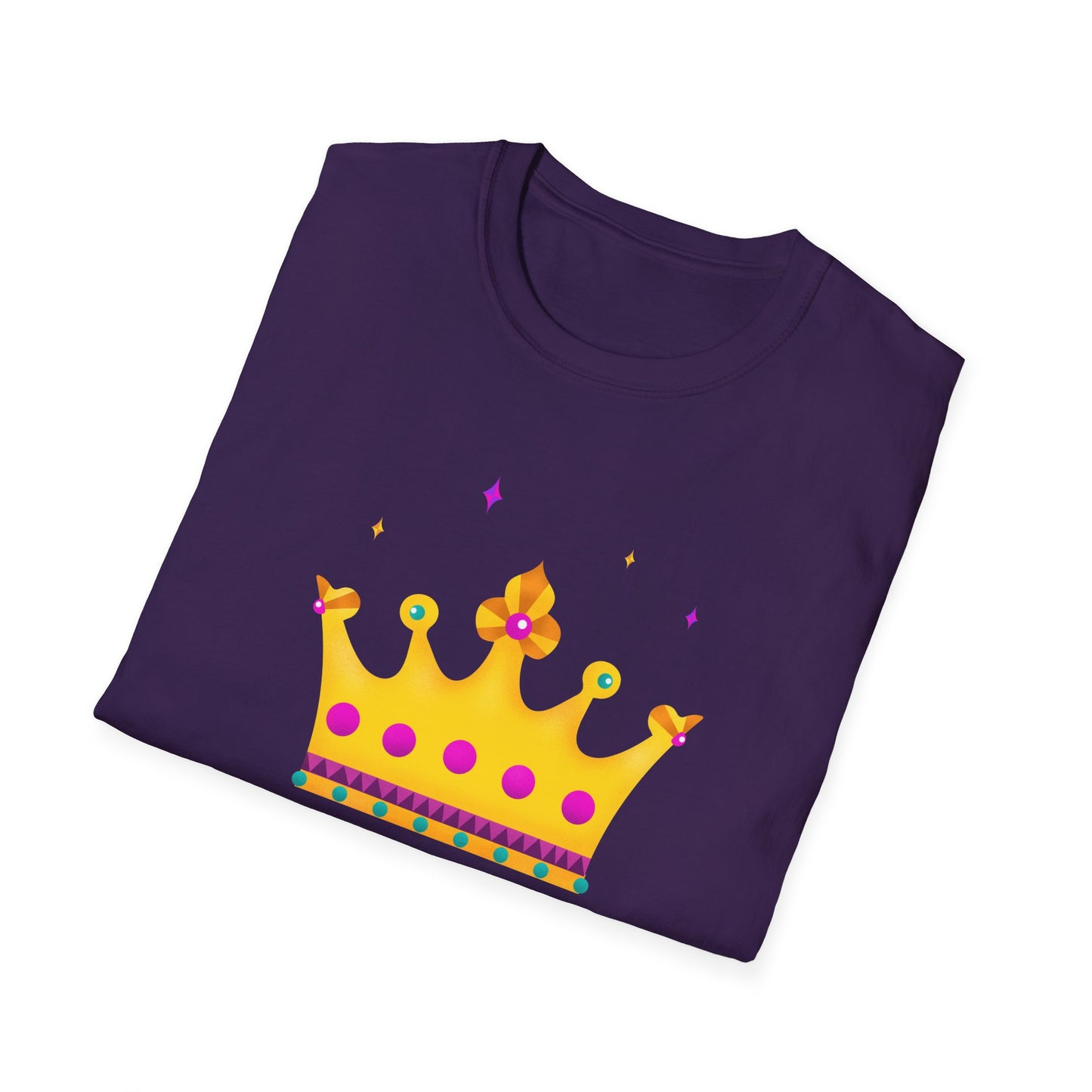 New Orlens Mardi Gras King Unisex Softstyle T-Shirt, Party Shirt, Fat Tuesday shirt