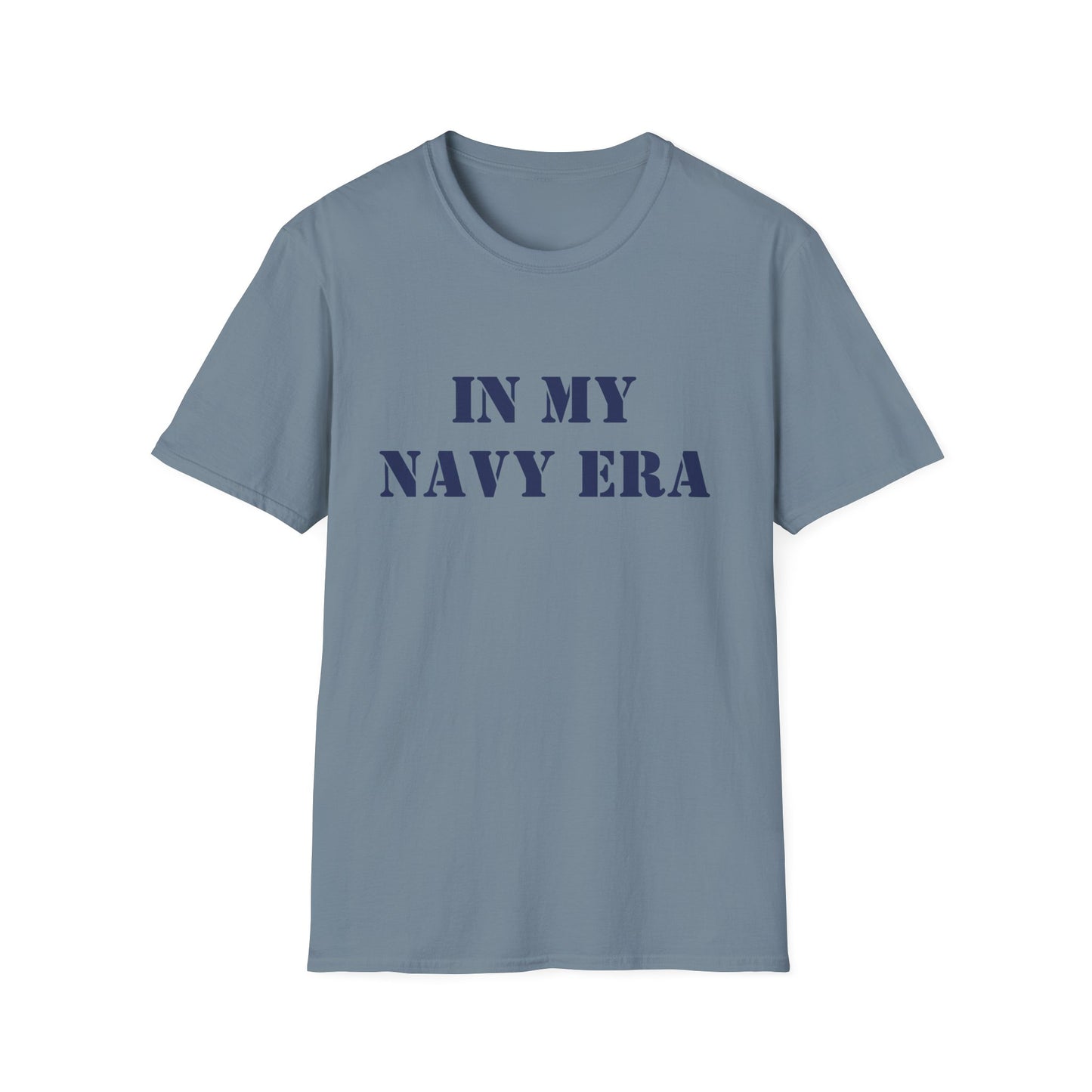 Navy Era Unisex T-Shirt, Historical Shirt, Vintage Navy Tee, Softstyle Top, Nautical Clothing