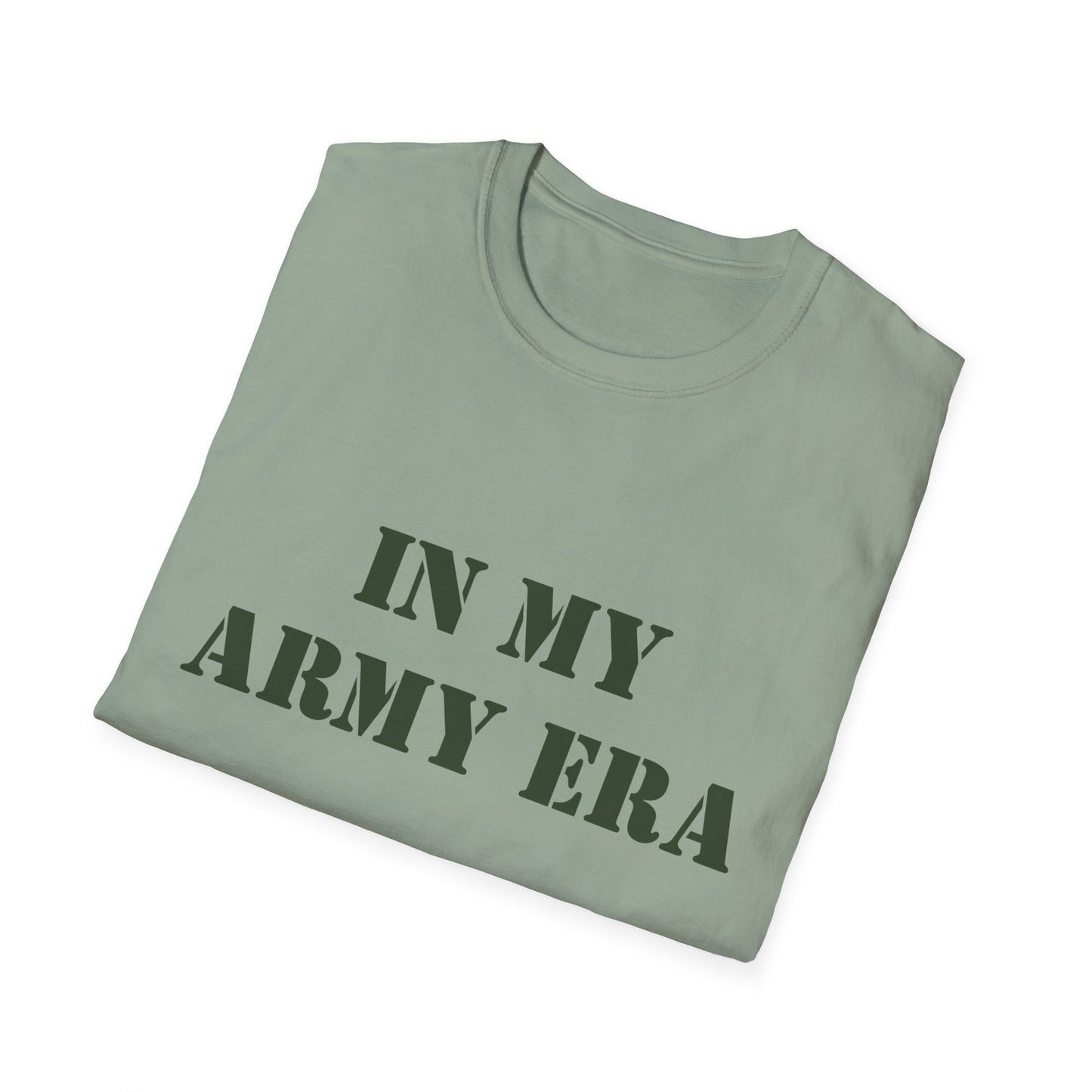 Vintage Military Unisex T-Shirt, Army Era Tee, Military Style Shirt, Camouflage Graphic Tee, Army Green Shirt