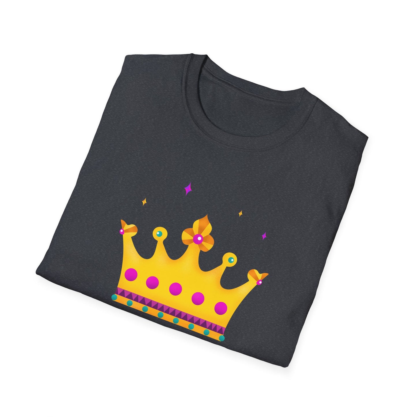 New Orlens Mardi Gras King Unisex Softstyle T-Shirt, Party Shirt, Fat Tuesday shirt
