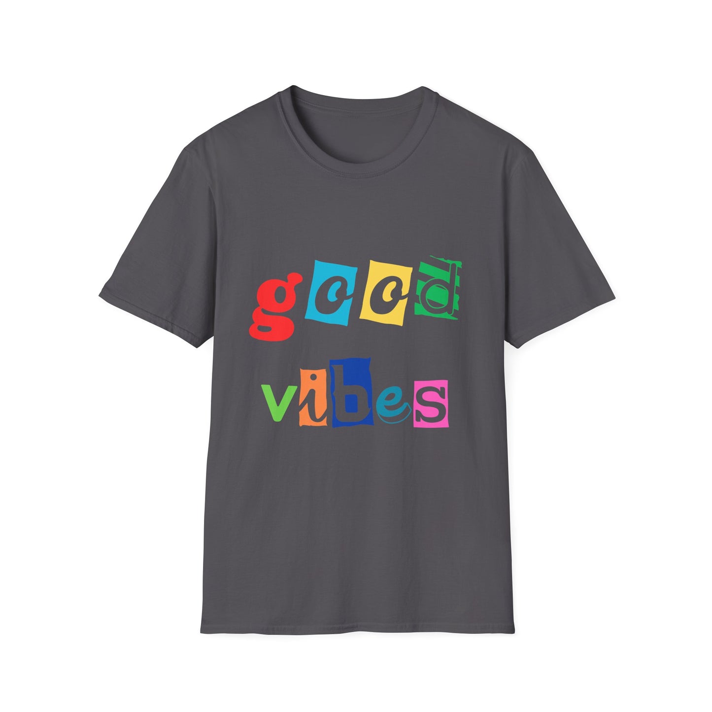 Good Vibes Unisex T-Shirt - Positive Energy Graphic Tee, Inspirational Shirt, Happy vibes Clothing, Mindful Tshirt, Feel Good Apparel
