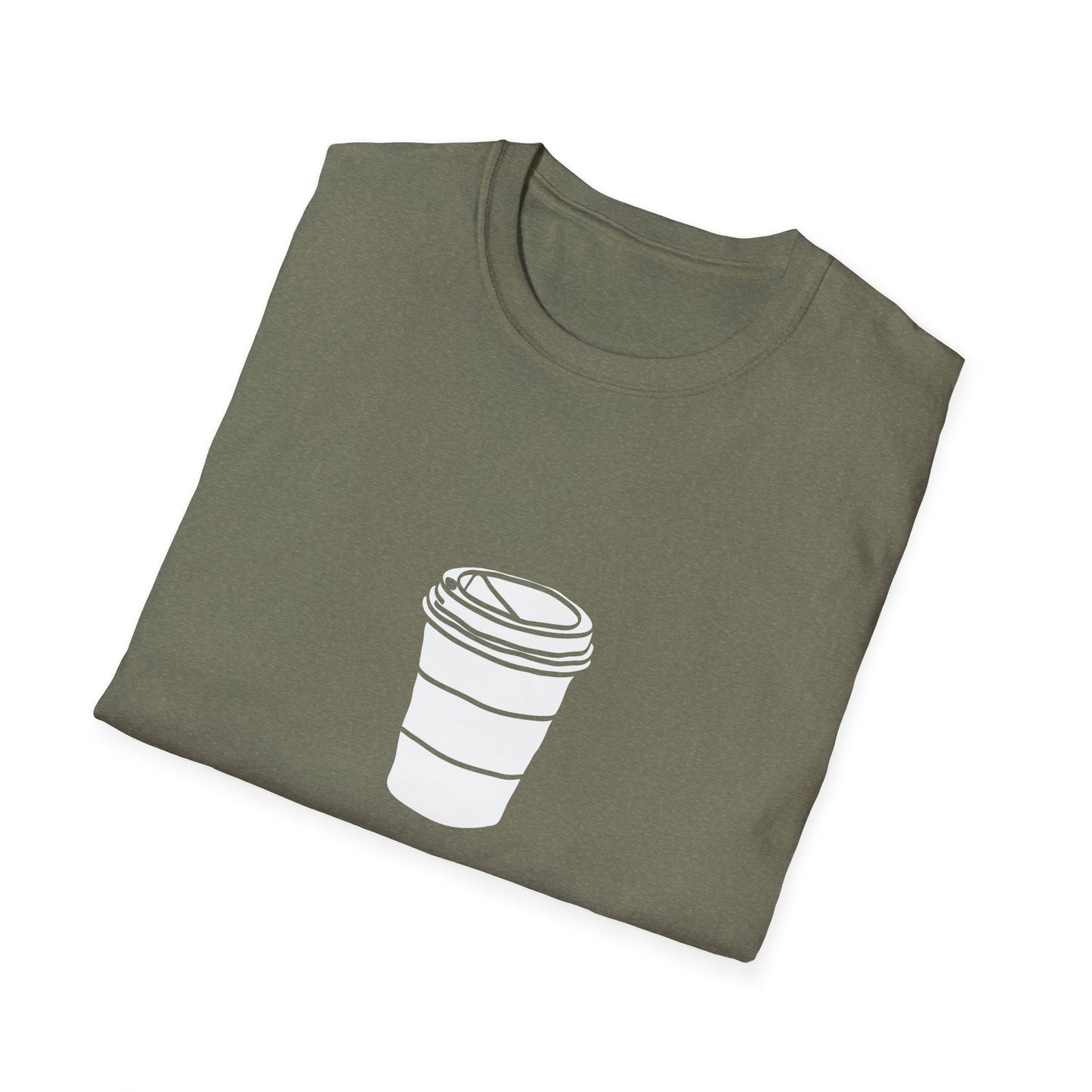 Good Days Start with Coffee, Unisex Softstyle T-Shirt, Coffee Lover Tee, Funny Coffee Shirt, Gift for Coffee Drinkers, Coffee Obsessed