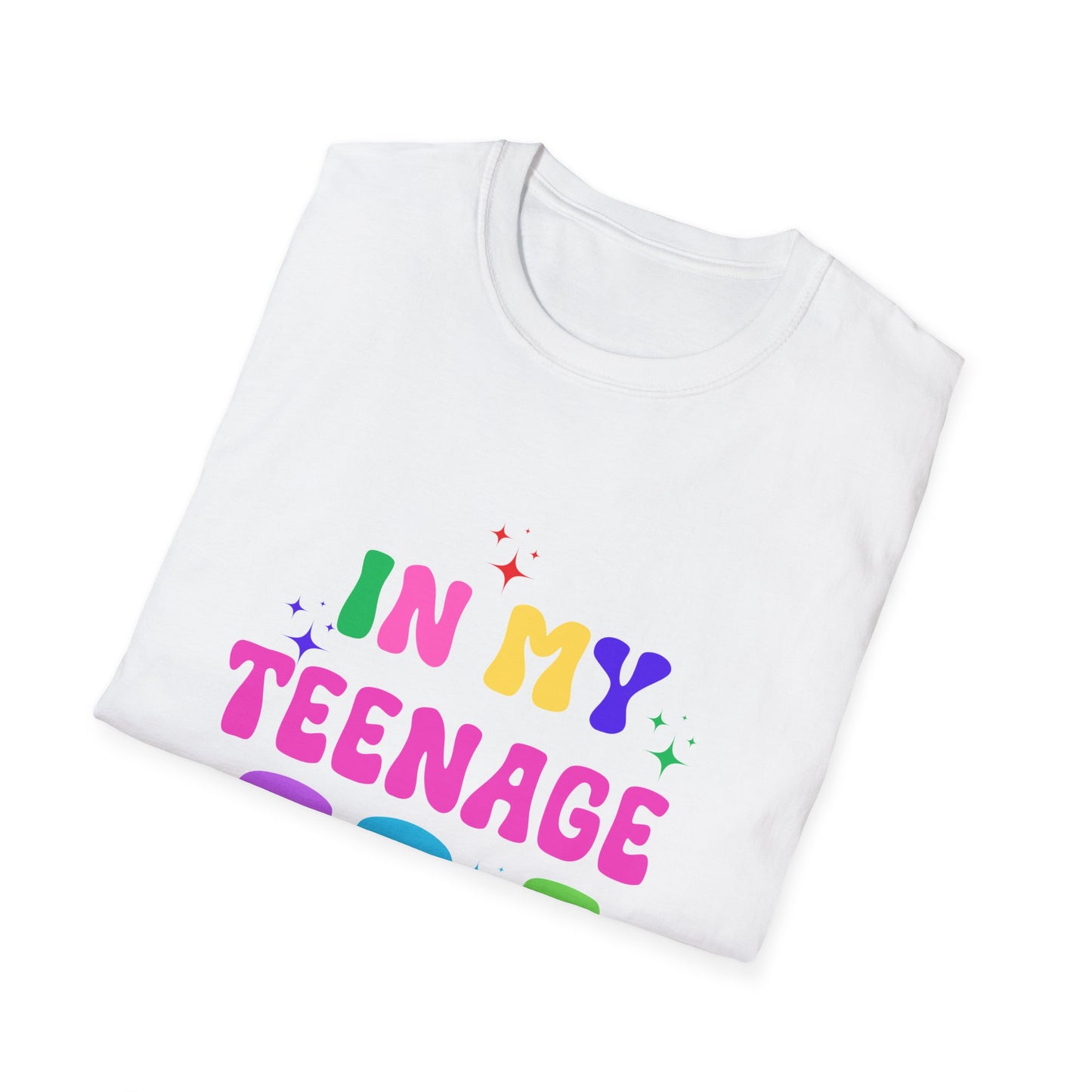 Vintage Vibes In My Teenage Era Unisex T-Shirt, Retro Graphic Tee, 90s Nostalgia Shirt, Hipster Fashion Top, Gift for Gen Z