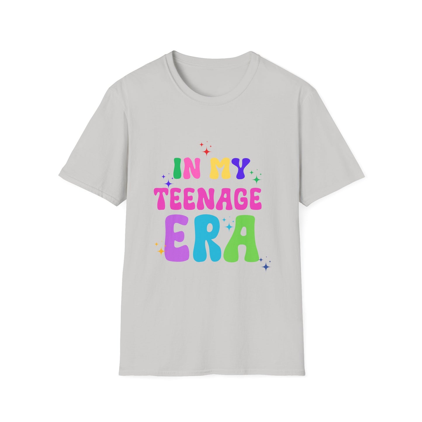 Vintage Vibes In My Teenage Era Unisex T-Shirt, Retro Graphic Tee, 90s Nostalgia Shirt, Hipster Fashion Top, Gift for Gen Z