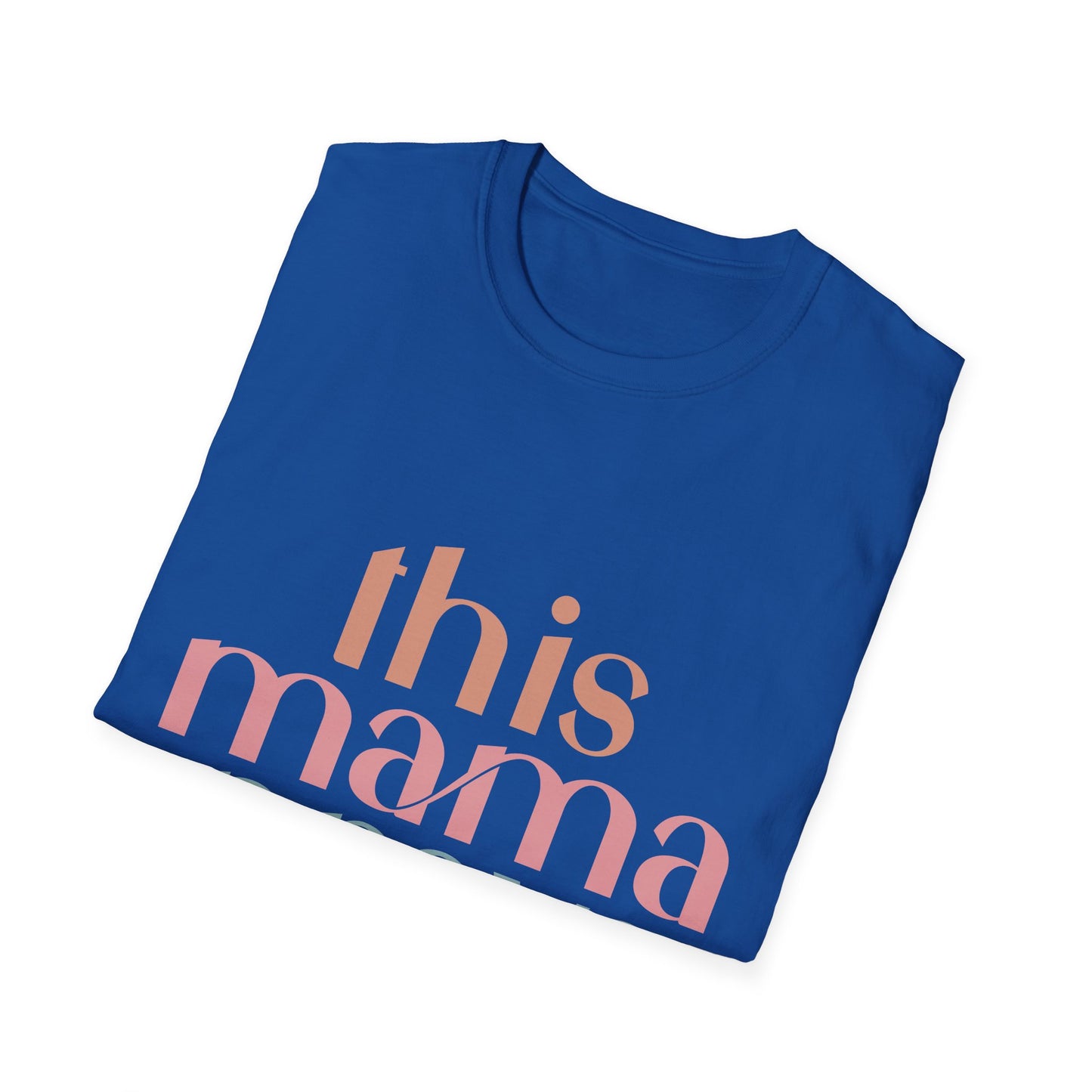 Praying Mama Unisex Softstyle T-Shirt, Mother's Day Gift, Christian Tee, Religious Shirt, Mom Prayer Apparel