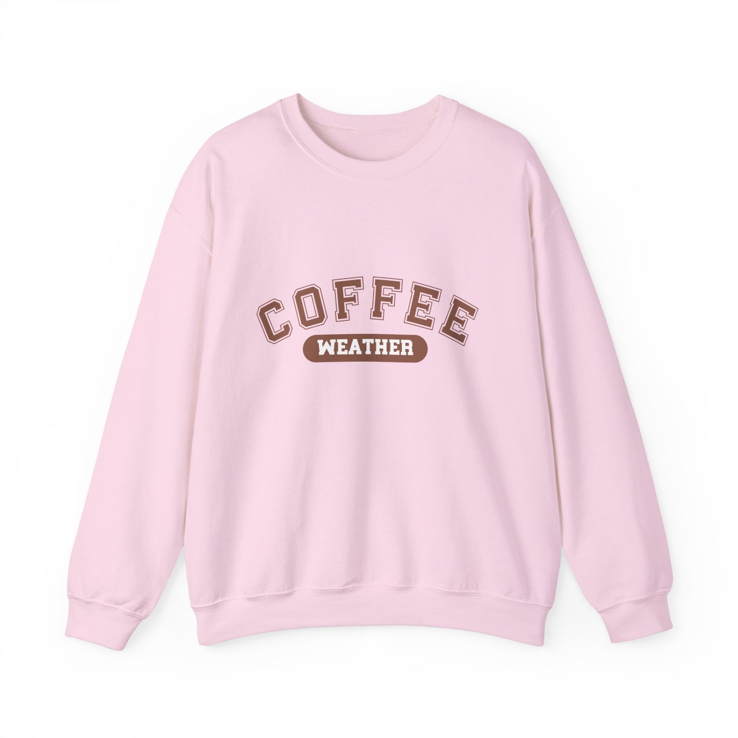 Coffee Weather Sweatshirt, Cozy Winter Jumper, Warm Fall Pullover, Gift for Coffee Lovers, Hygge Clothing, Comfy Sweater