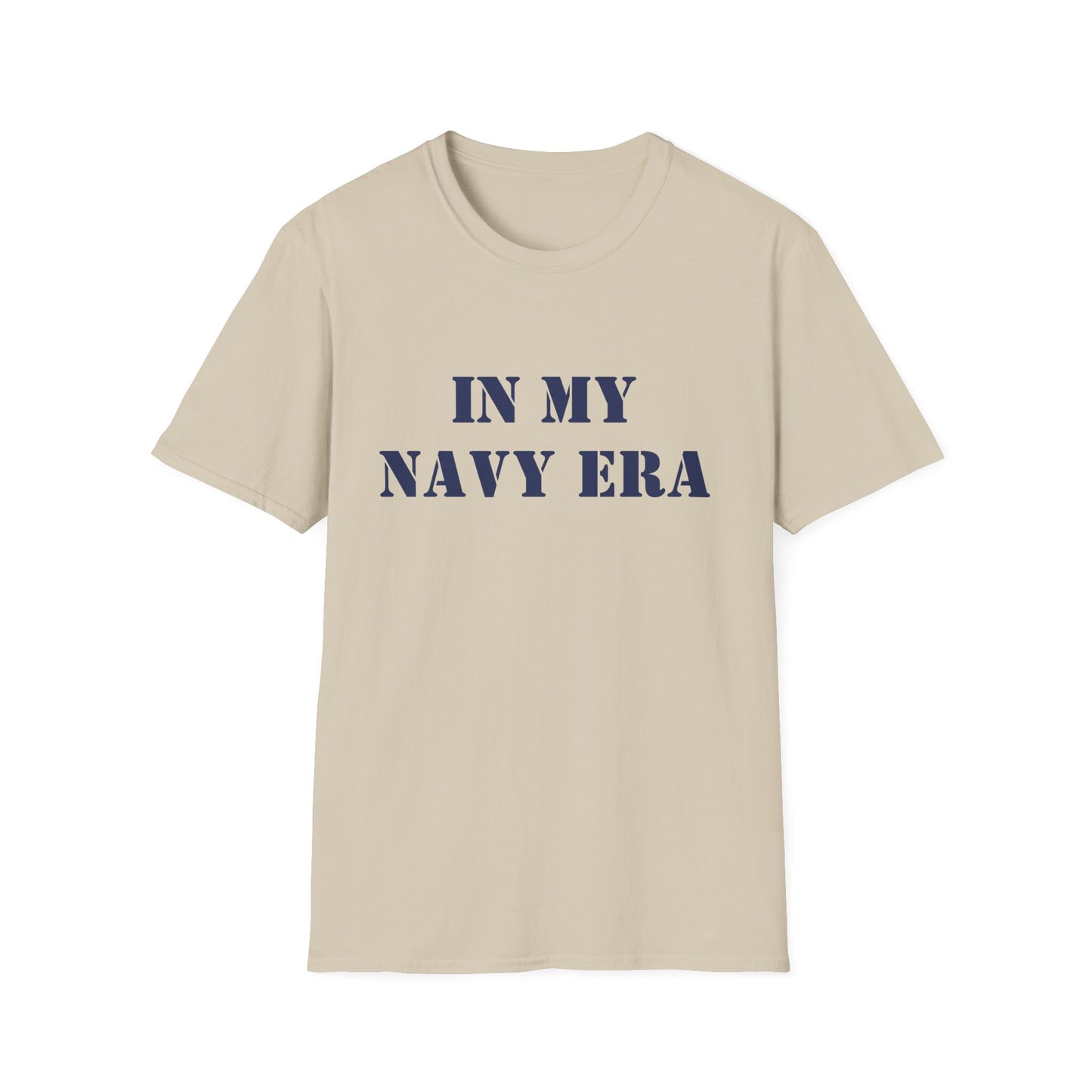 Navy Era Unisex T-Shirt, Historical Shirt, Vintage Navy Tee, Softstyle Top, Nautical Clothing