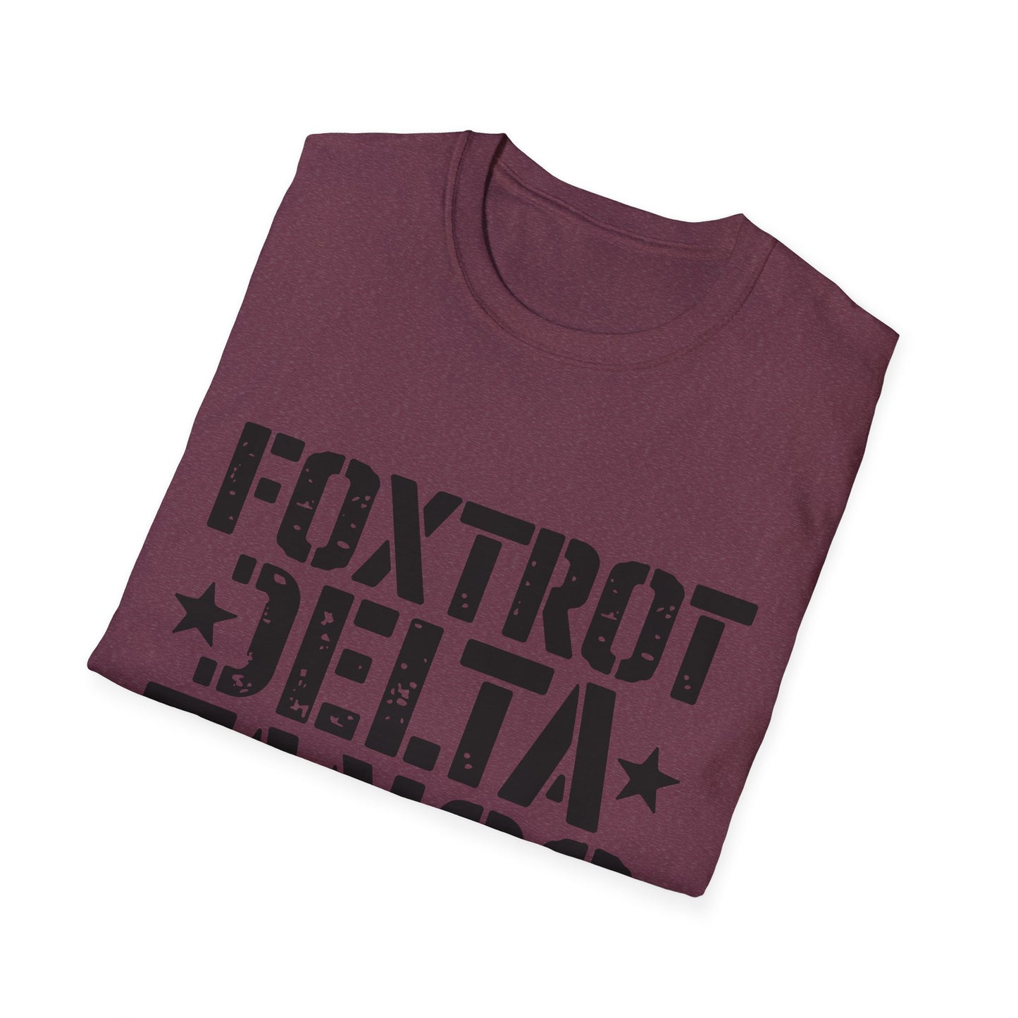 Foxtrot Delta Tango Resist, Persist, Prevail Unisex Softstyle T-Shirt, Activist Tee, Protest Shirt, Political Apparel, Activism Clothing,