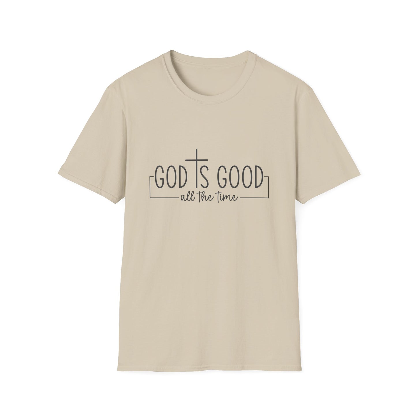 God is Good Religious Softstyle Unisex T-Shirt, Christian Tee, Faith Shirt, Inspirational Top, Religious Gift, Christian Apparel