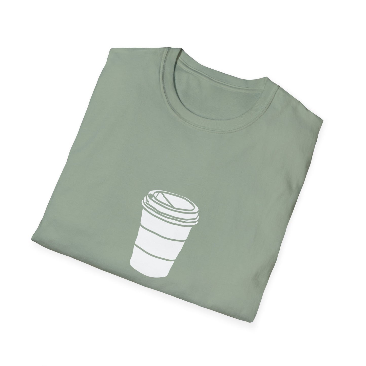 Good Days Start with Coffee, Unisex Softstyle T-Shirt, Coffee Lover Tee, Funny Coffee Shirt, Gift for Coffee Drinkers, Coffee Obsessed