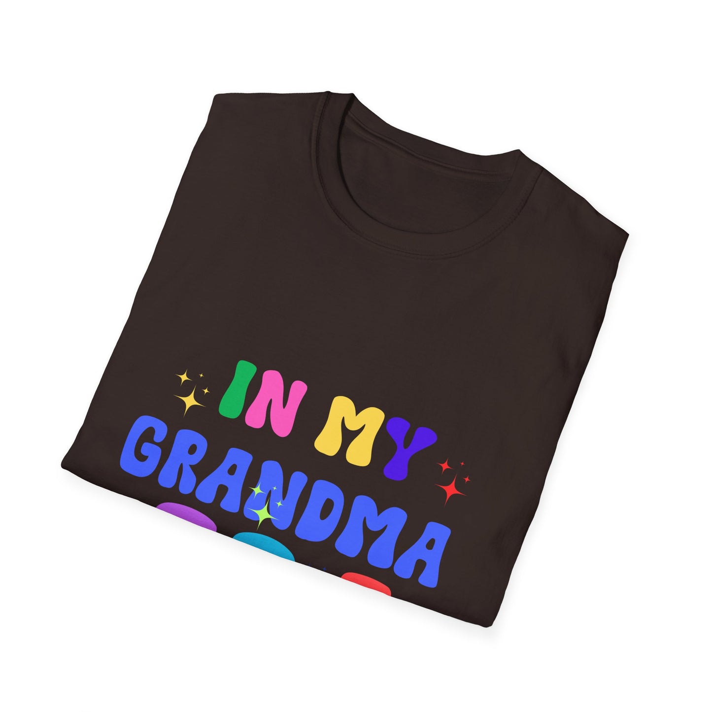 Vintage Vibes Unisex Softstyle T-Shirt, Grandma Nostalgia Tee, Retro Inspired Shirt, Classic Look Top, Family Heirloom Apparel