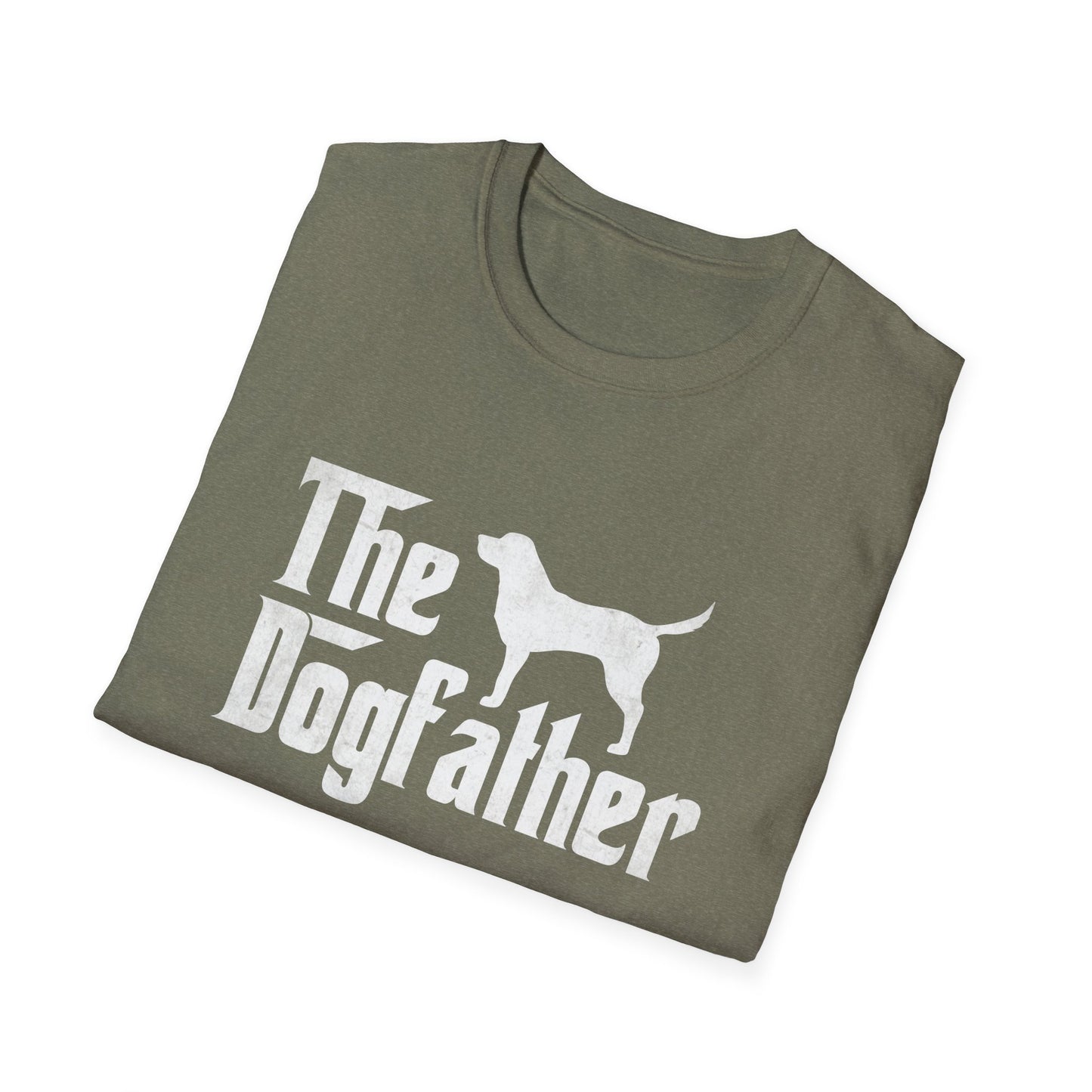 The Dogfather T-Shirt, Pet Lovers's Shirt, Dog Dad Tee, Funny Dog Owner Gift, Puppy Parent Top, Animal Lover Apparel