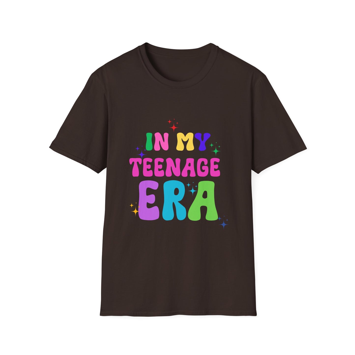 Vintage Vibes In My Teenage Era Unisex T-Shirt, Retro Graphic Tee, 90s Nostalgia Shirt, Hipster Fashion Top, Gift for Gen Z