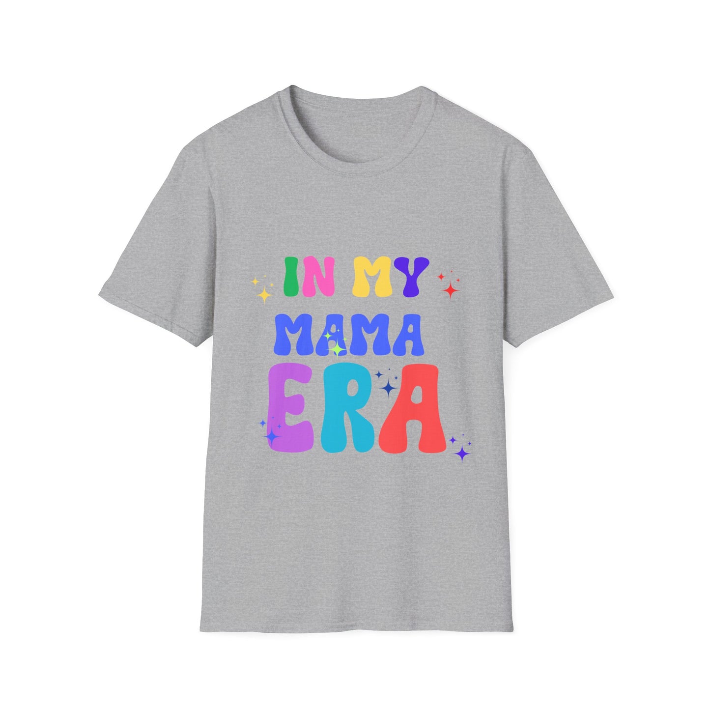 In My Mama Era Unisex T-Shirt - Vintage Vibes Tee for All Ages, Retro Graphic Shirt, Family Reunion Gift, Mother's Day Present, Mom Life