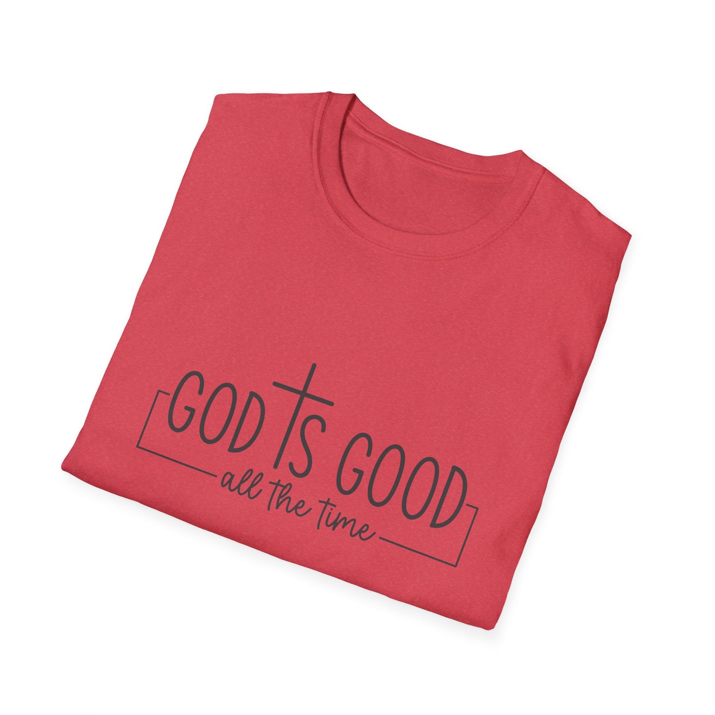 God is Good Religious Softstyle Unisex T-Shirt, Christian Tee, Faith Shirt, Inspirational Top, Religious Gift, Christian Apparel