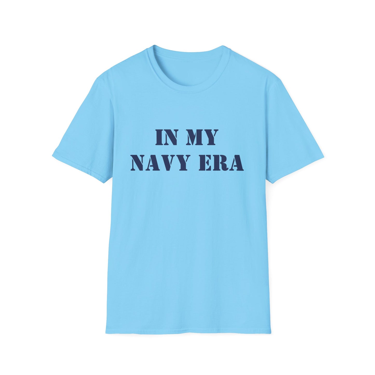 Navy Era Unisex T-Shirt, Historical Shirt, Vintage Navy Tee, Softstyle Top, Nautical Clothing