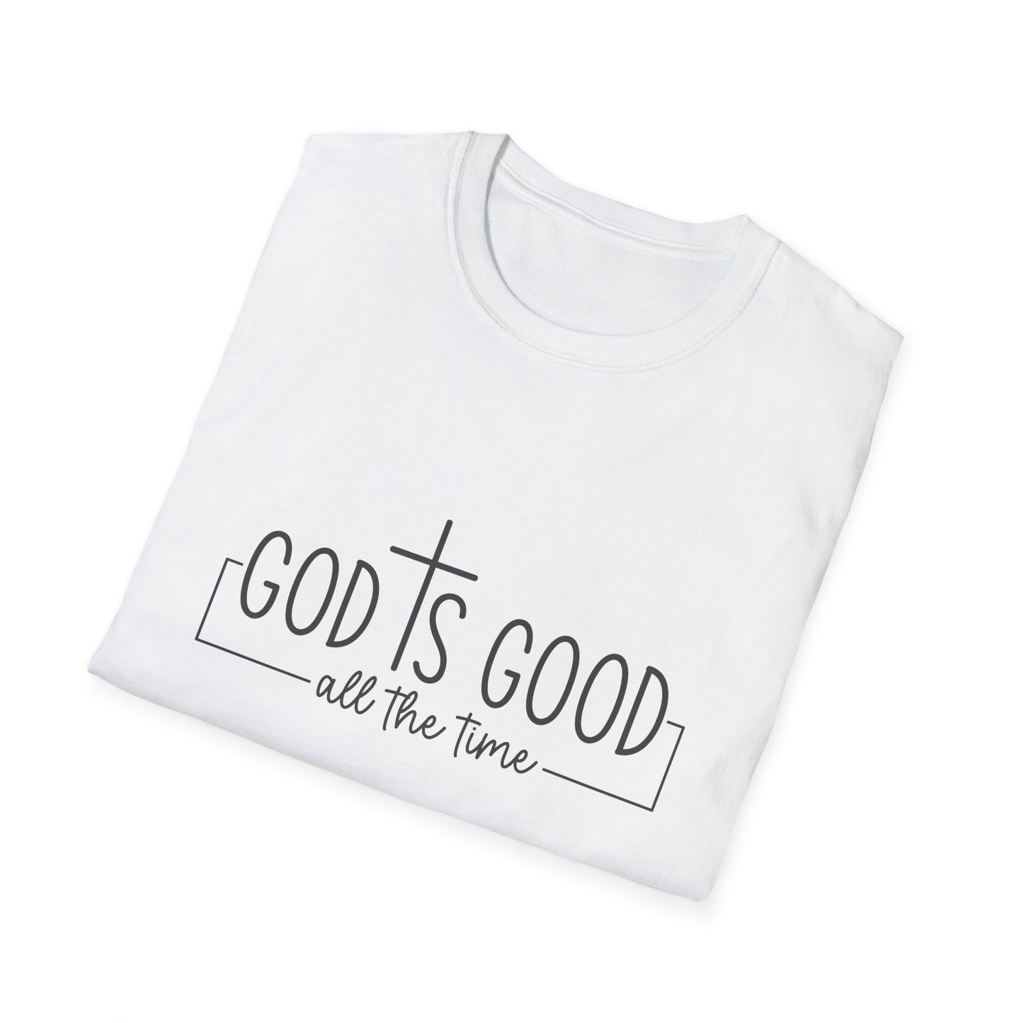 God is Good Religious Softstyle Unisex T-Shirt, Christian Tee, Faith Shirt, Inspirational Top, Religious Gift, Christian Apparel