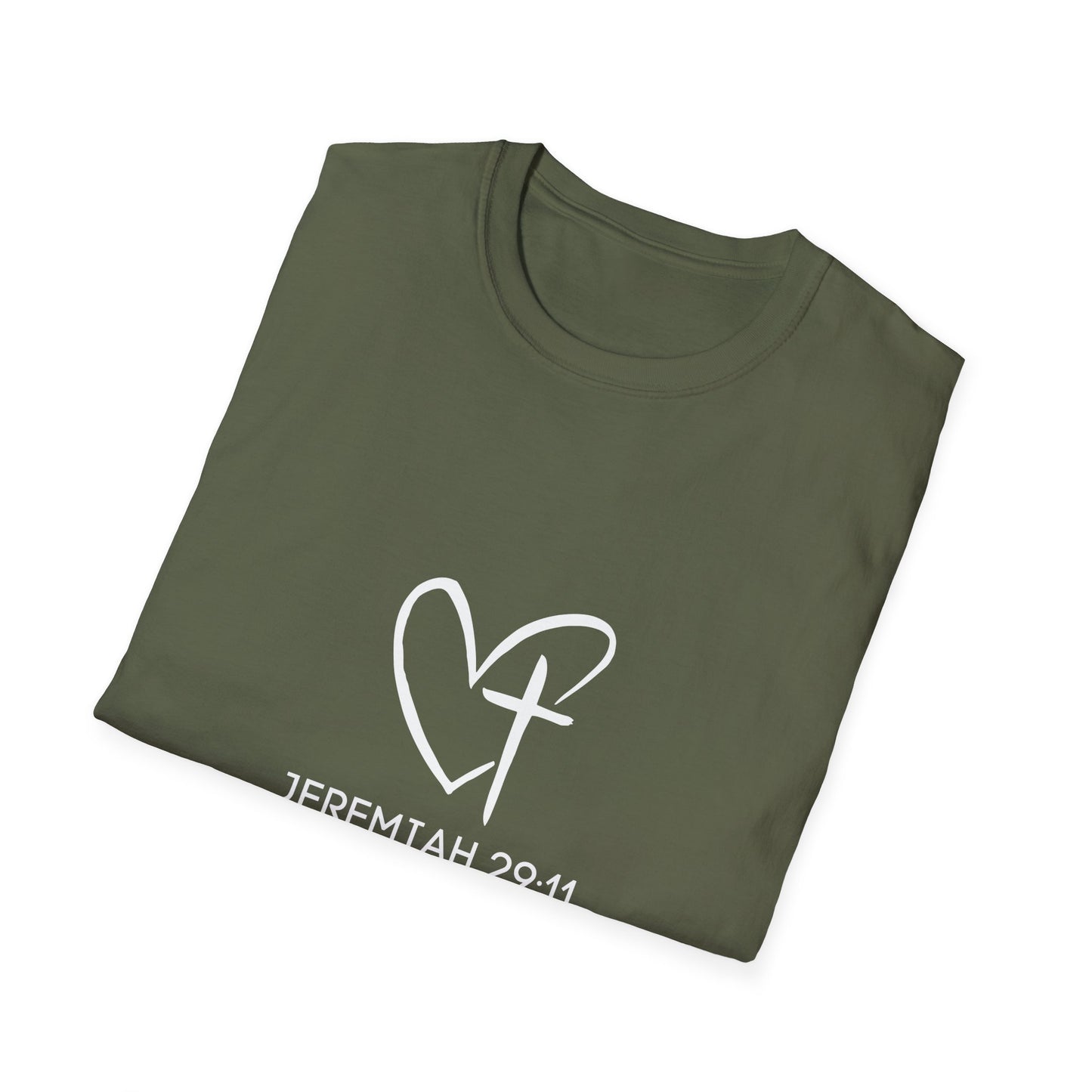 Jeremiah 29:11 Christian T-Shirt, Inspirational Bible Verse Tee Shirt, Religious Scripture Clothing, Comfortable Soft Cotton Men's/Women's