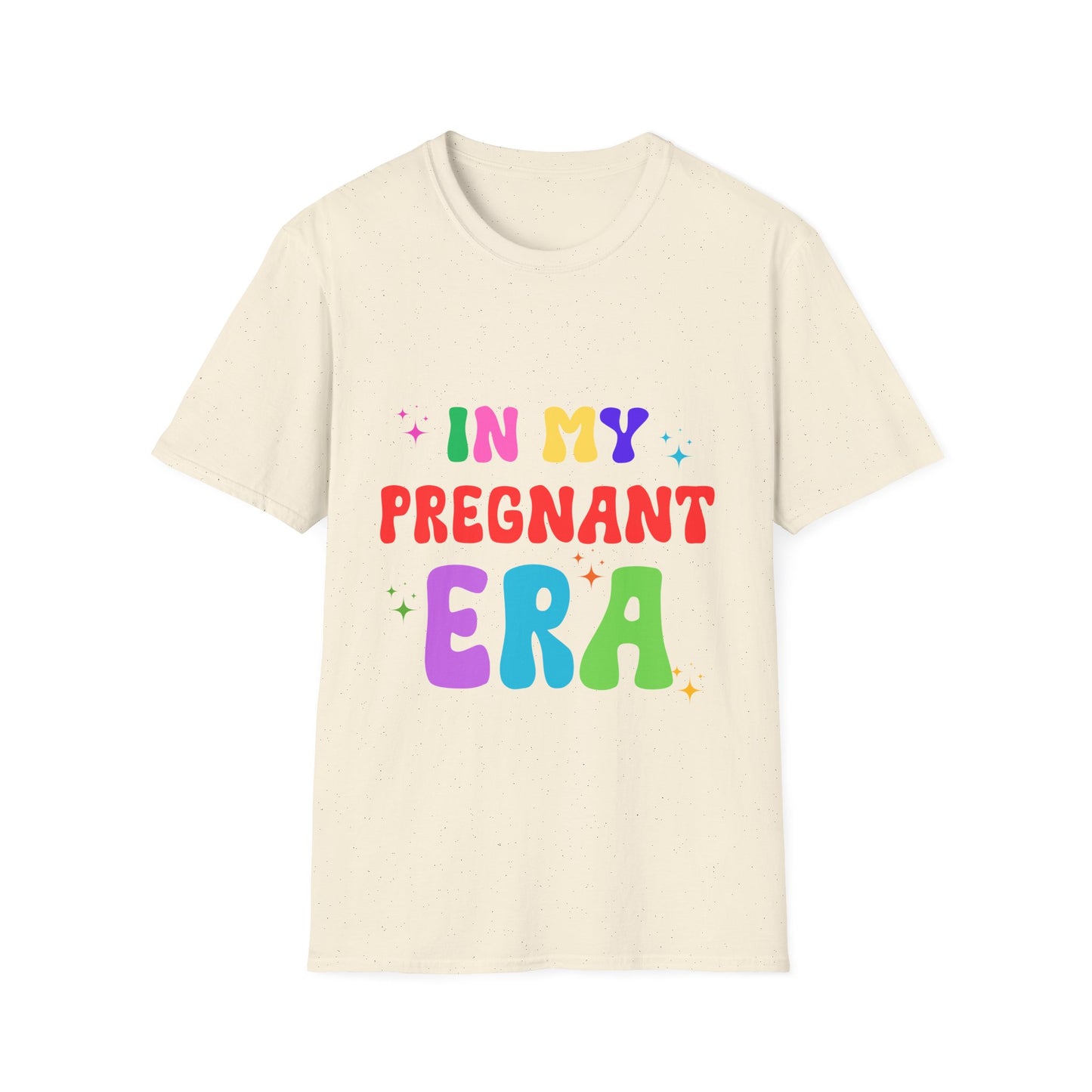 In My Pregnant Era Unisex T-Shirt - Funny Pregnancy Announcement Tee, Maternity Shirt, Baby Shower Gift, Gender Reveal Outfit, Mom to Be Top