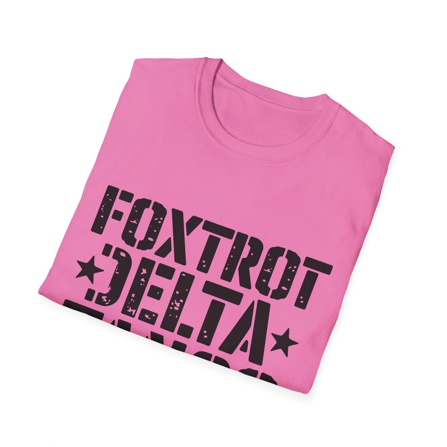 Foxtrot Delta Tango Resist, Persist, Prevail Unisex Softstyle T-Shirt, Activist Tee, Protest Shirt, Political Apparel, Activism Clothing,